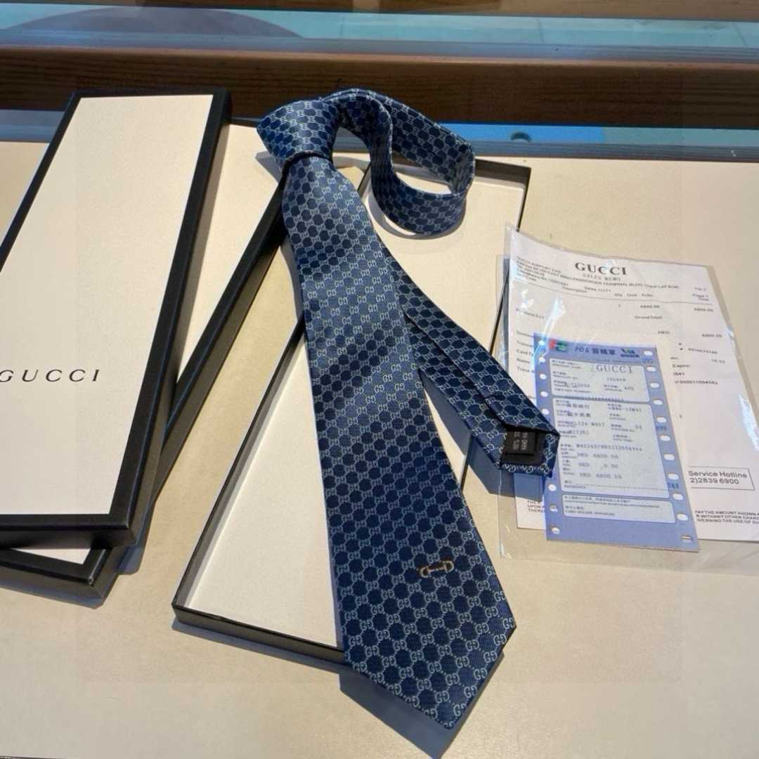 Gucci GG Silk Jacquard Tie - DesignerGu