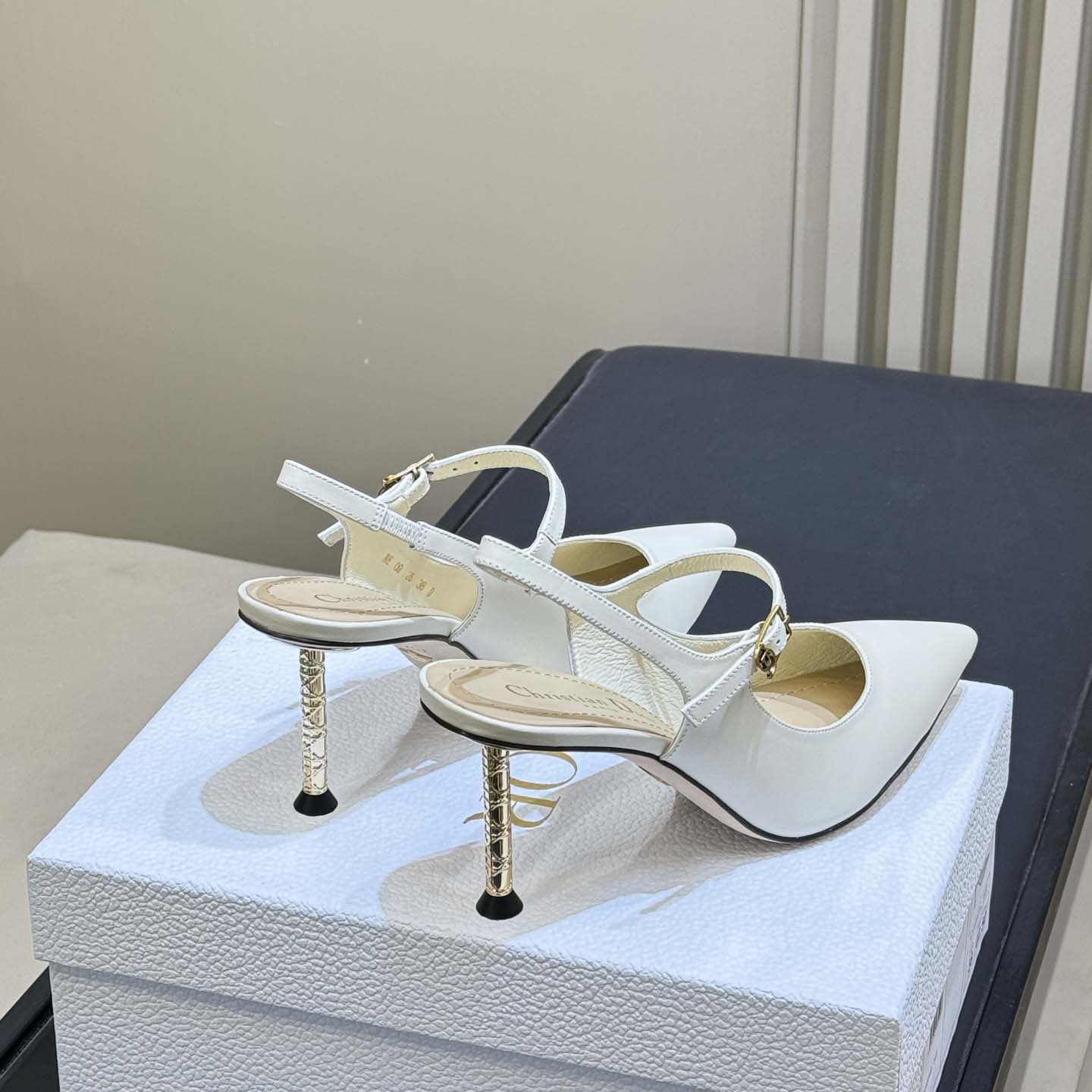 Dior Icon Slingback Pump  - DesignerGu