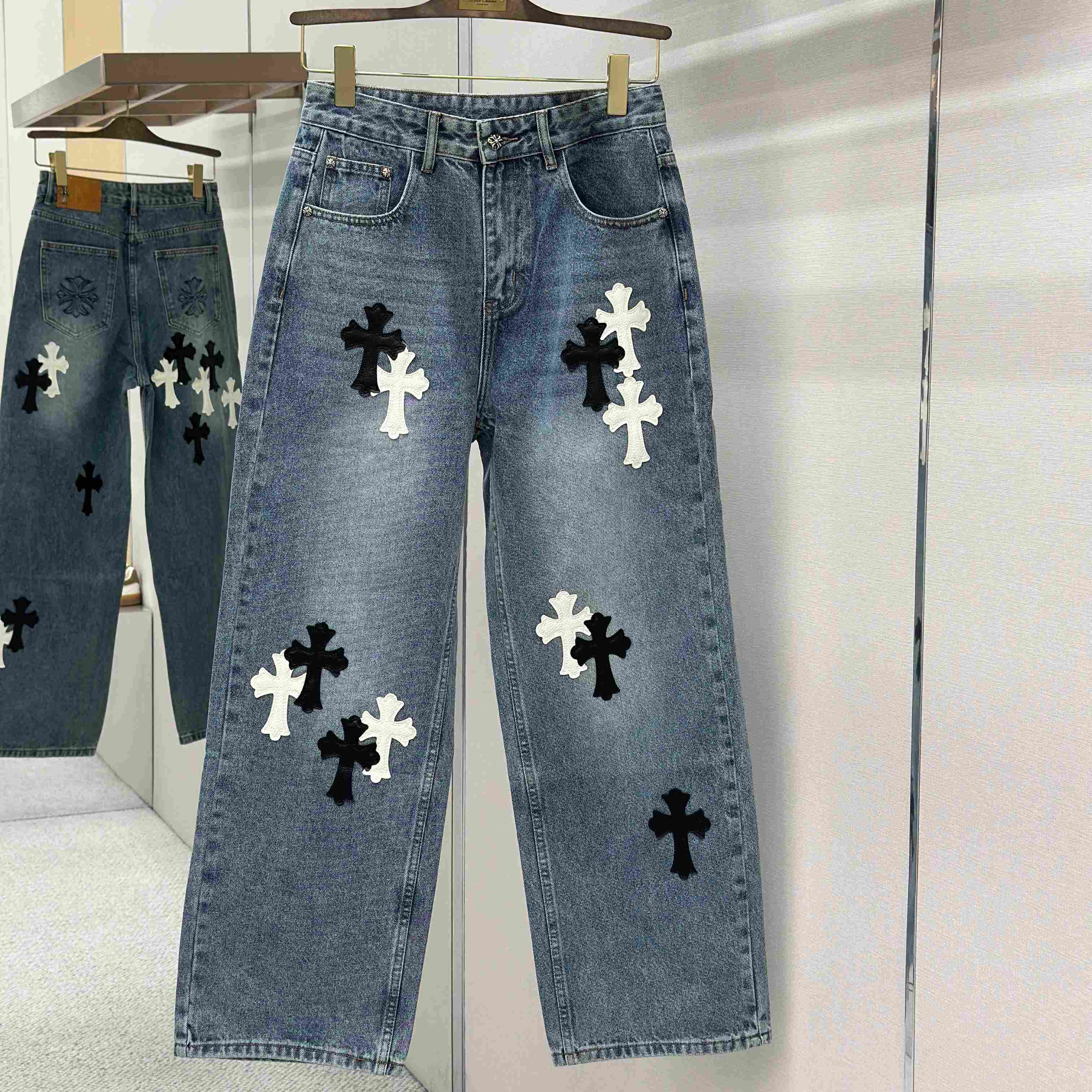 Chrome Hearts Jeans - DesignerGu