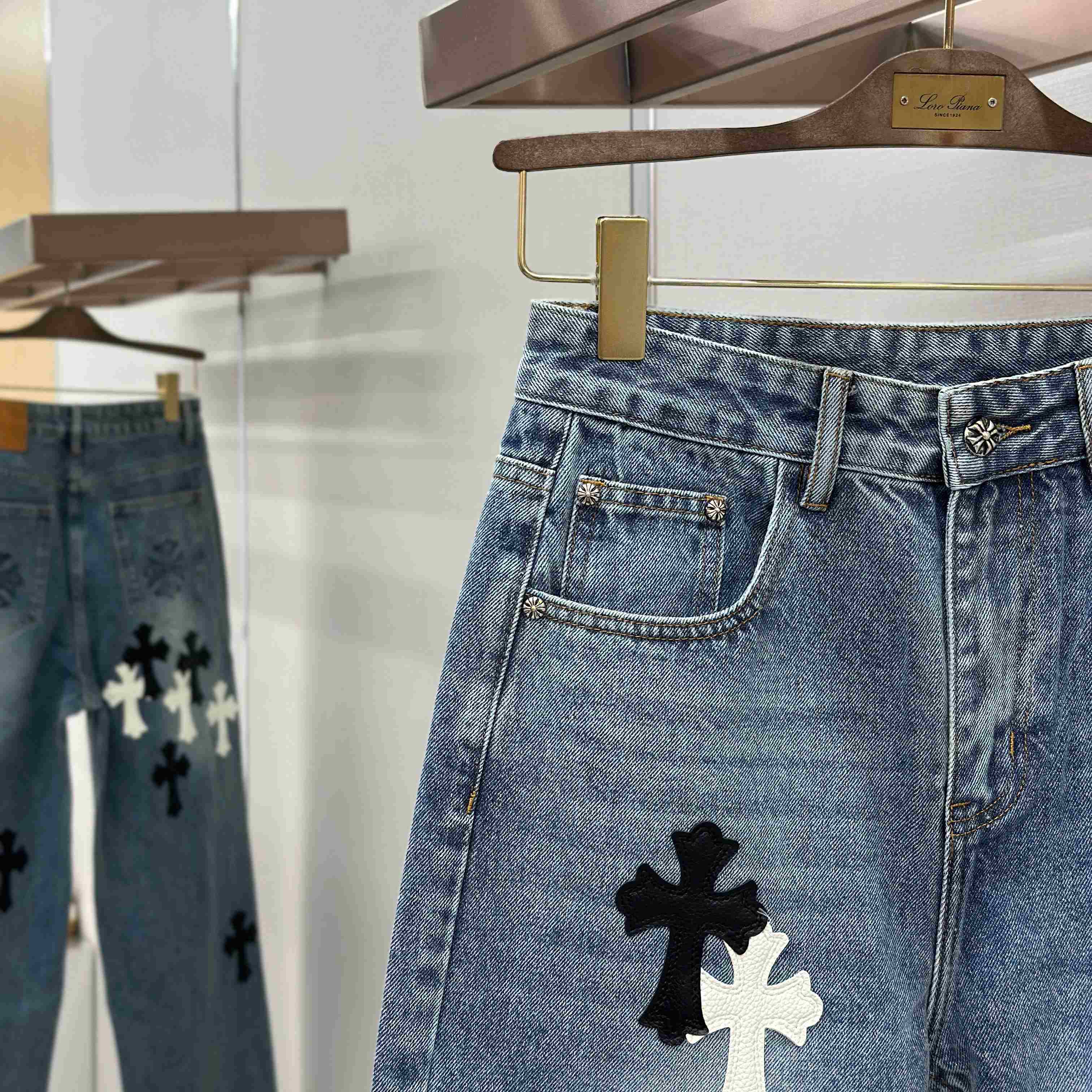 Chrome Hearts Jeans - DesignerGu