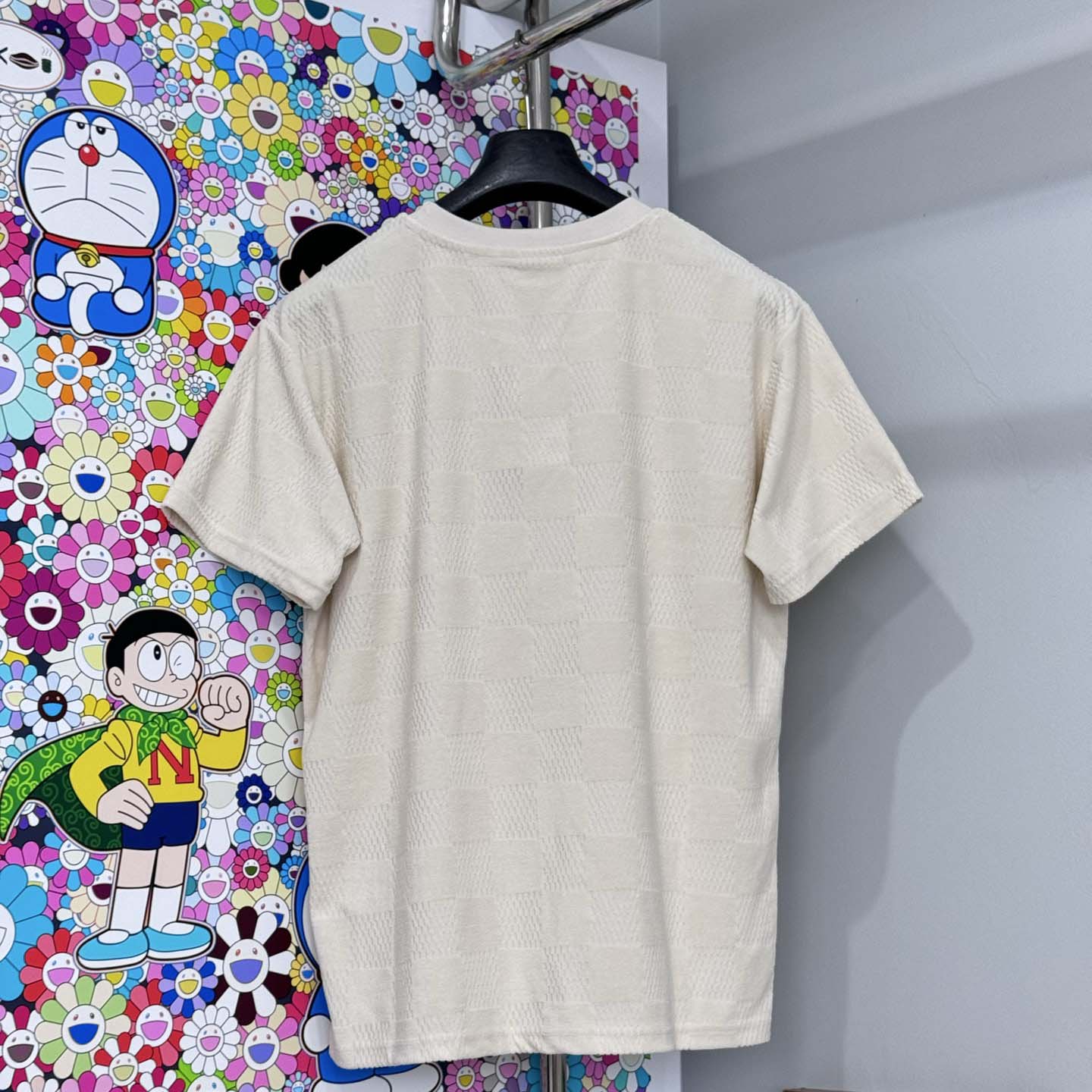 Louis Vuitton Damier French Terry Cotton T-Shirt - DesignerGu