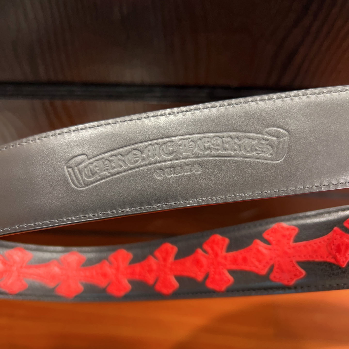 Chrome Hearts Leather Belt   - DesignerGu
