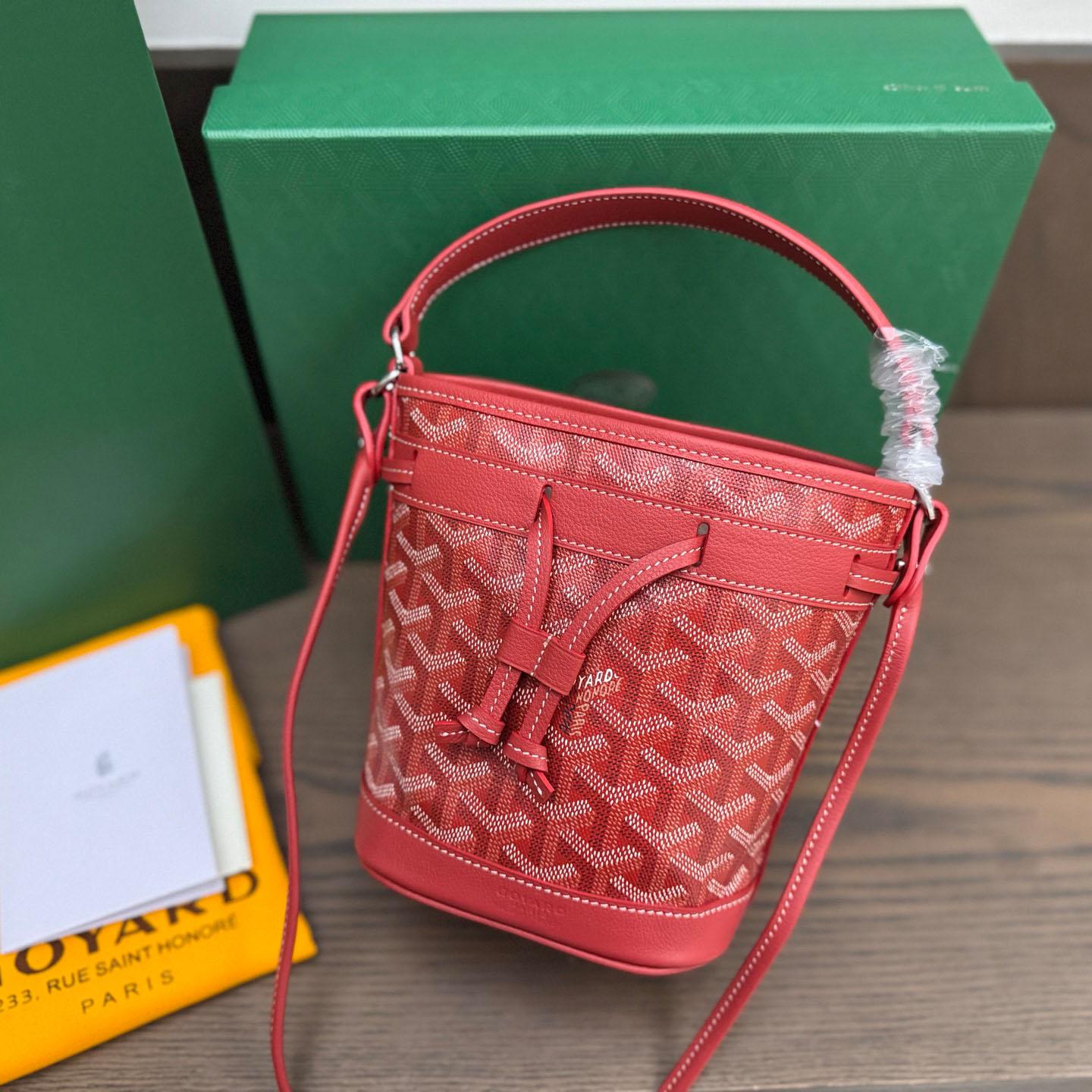 Goyard Petit Flot Mini Bucket Bag - DesignerGu