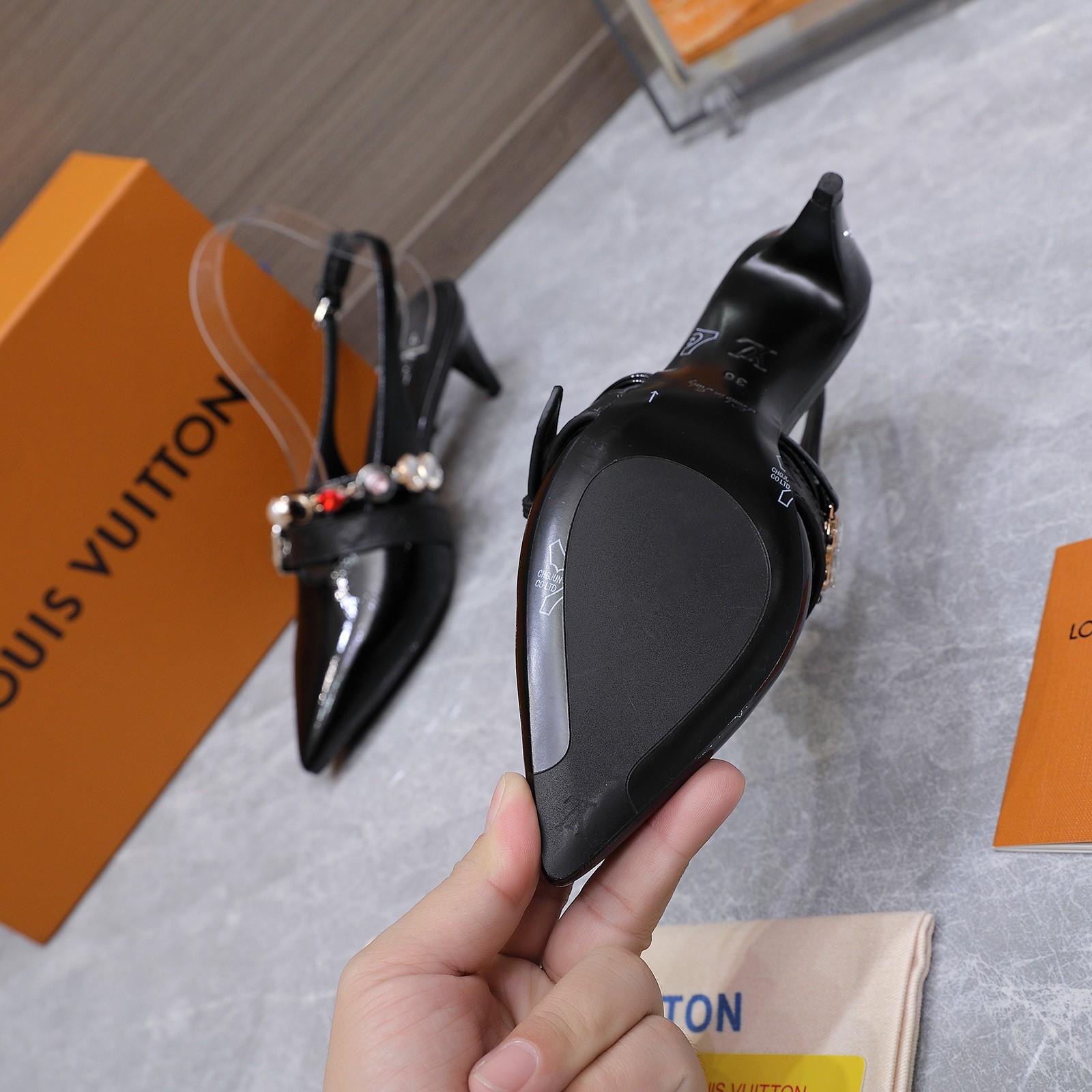 Louis Vuitton LV Vibe Slingback Pump   1AIT25 - DesignerGu
