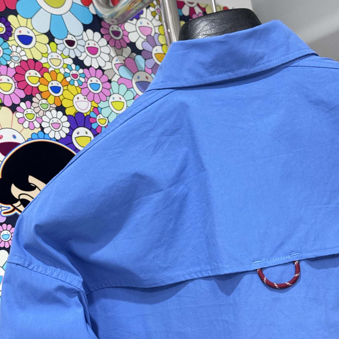 Miu Miu Logo-embroidered Cropped Poplin Shirt - DesignerGu