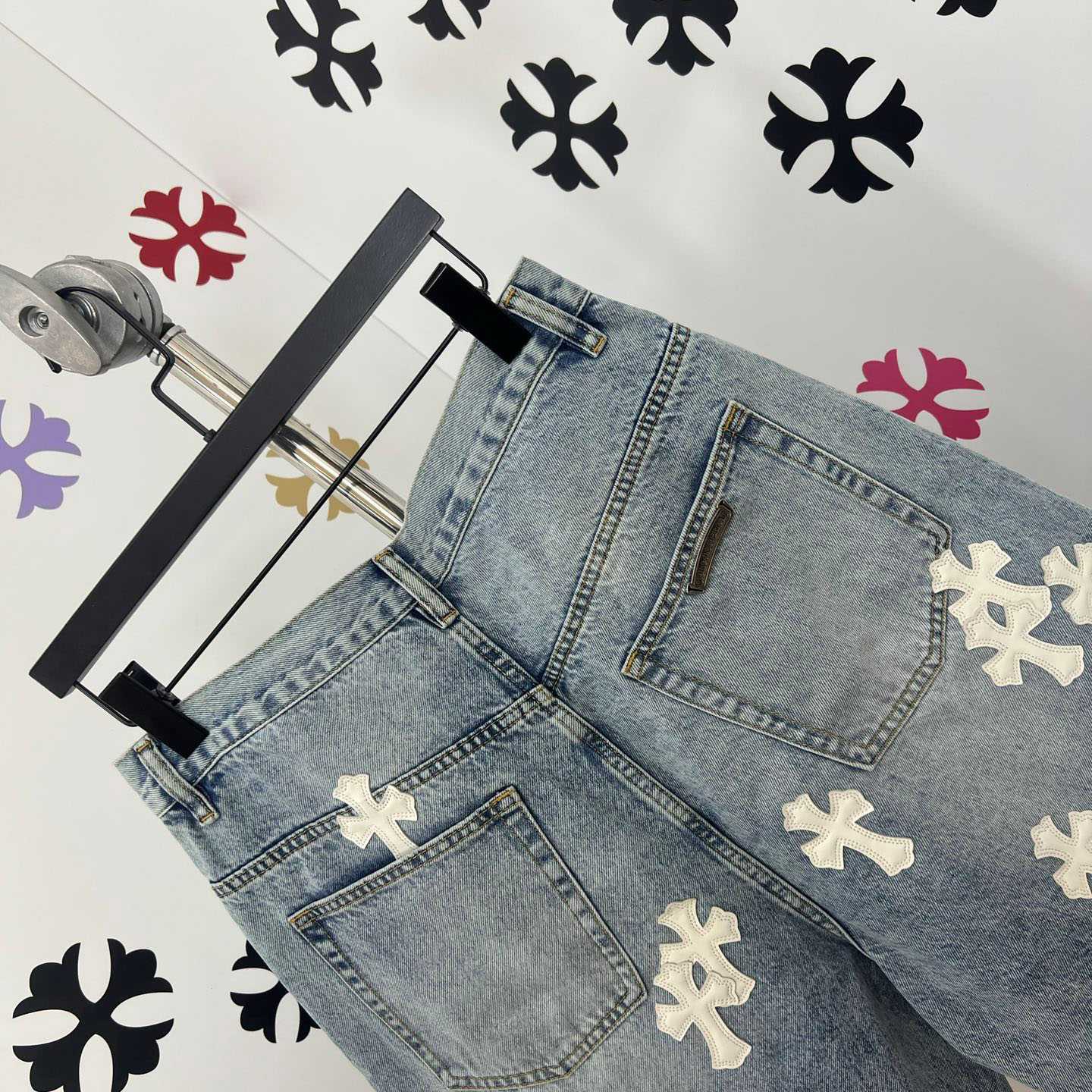 Chrome Hearts Denim Shorts - DesignerGu