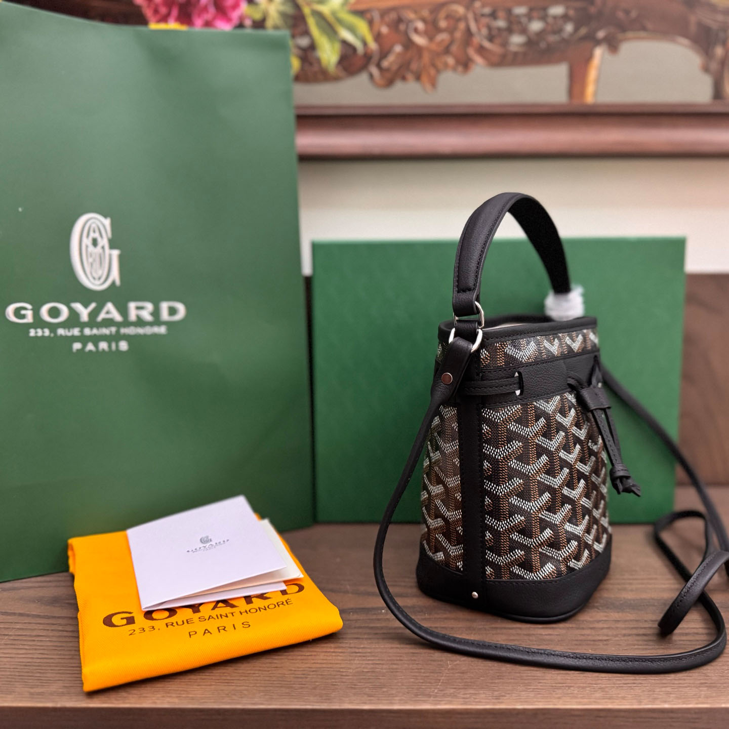 Goyard Petit Flot Mini Bucket Bag - DesignerGu
