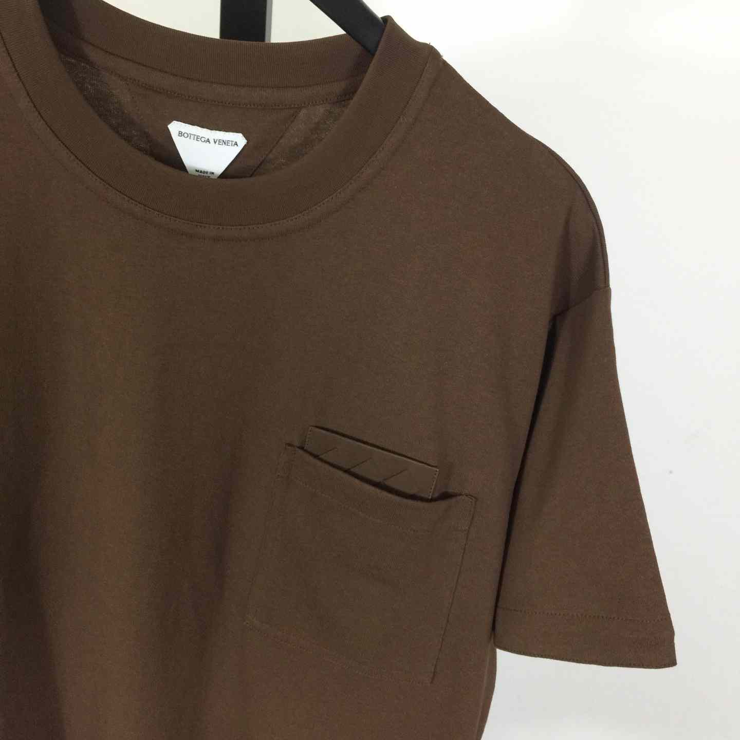 Bottega Veneta Pima Cotton Jersey T-Shirt - DesignerGu