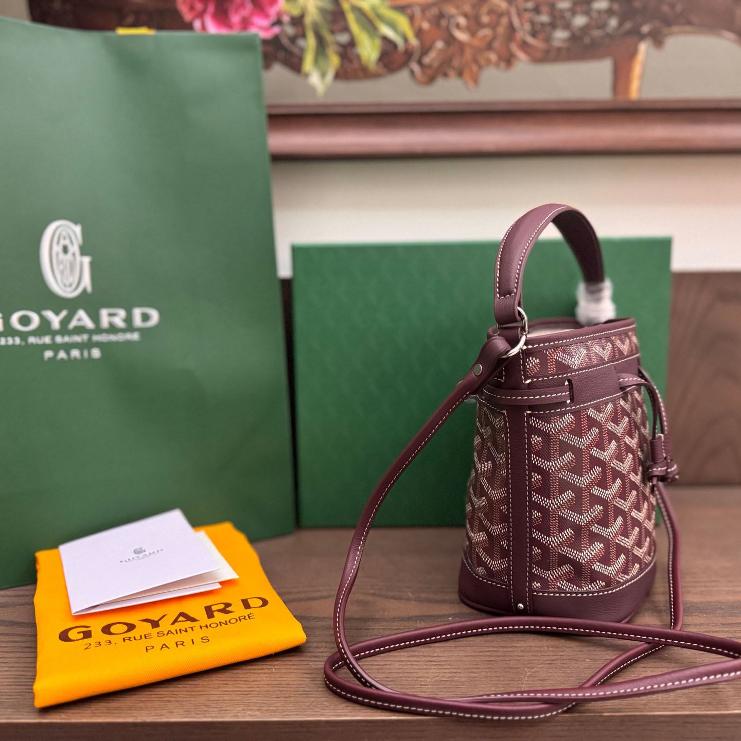 Goyard Petit Flot Mini Bucket Bag - DesignerGu