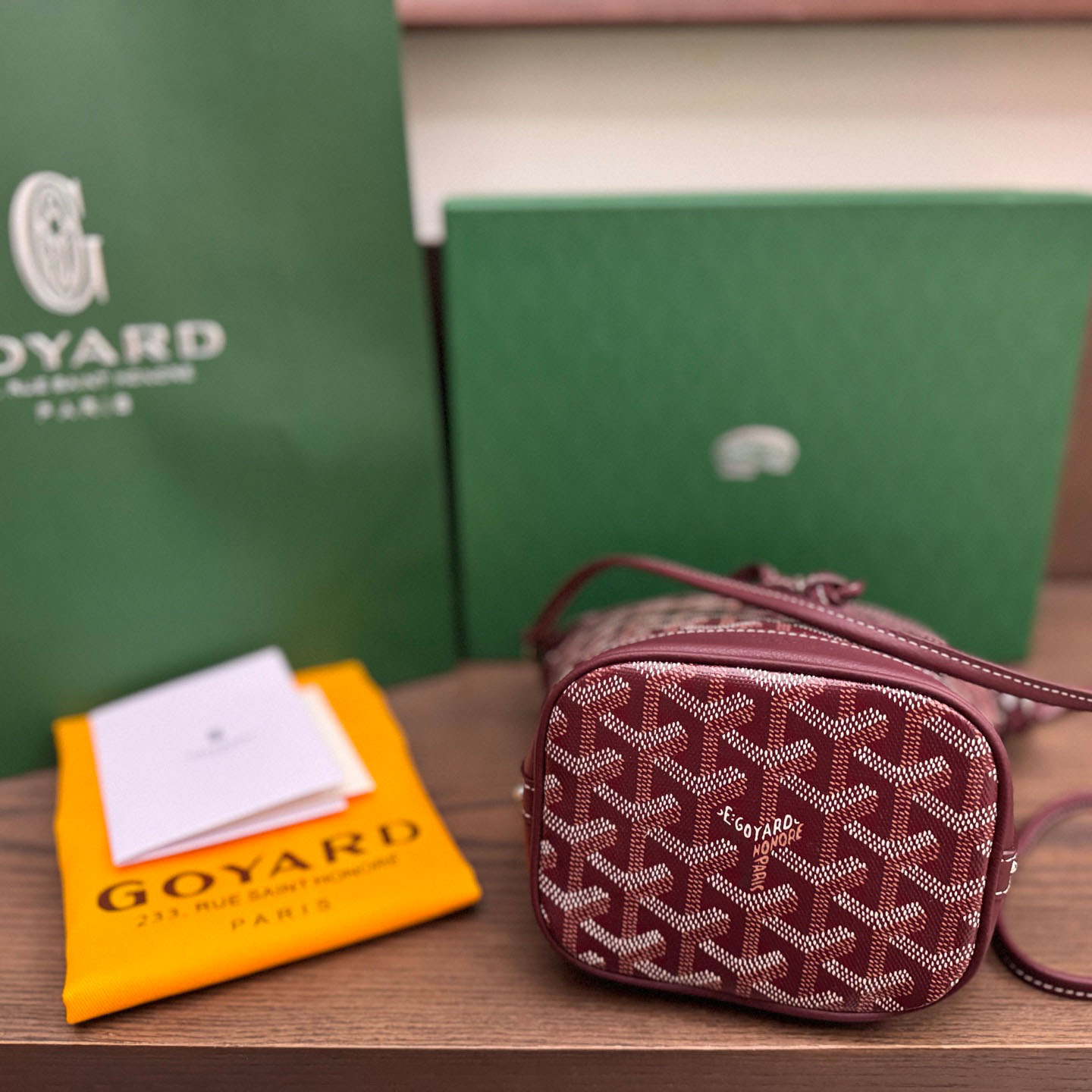 Goyard Petit Flot Mini Bucket Bag - DesignerGu
