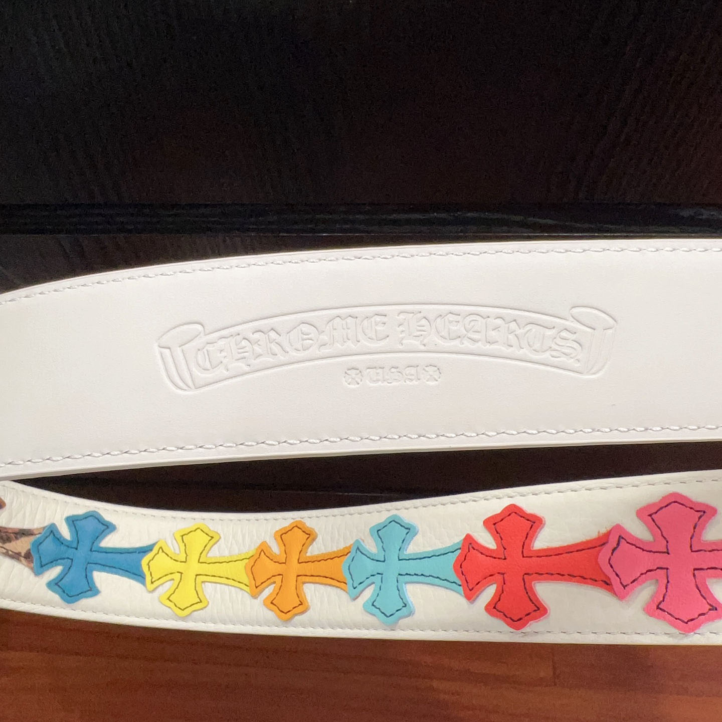 Chrome Hearts Leather Belt   - DesignerGu