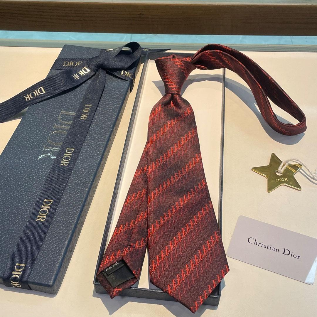Dior Oblique Trio Tie - DesignerGu