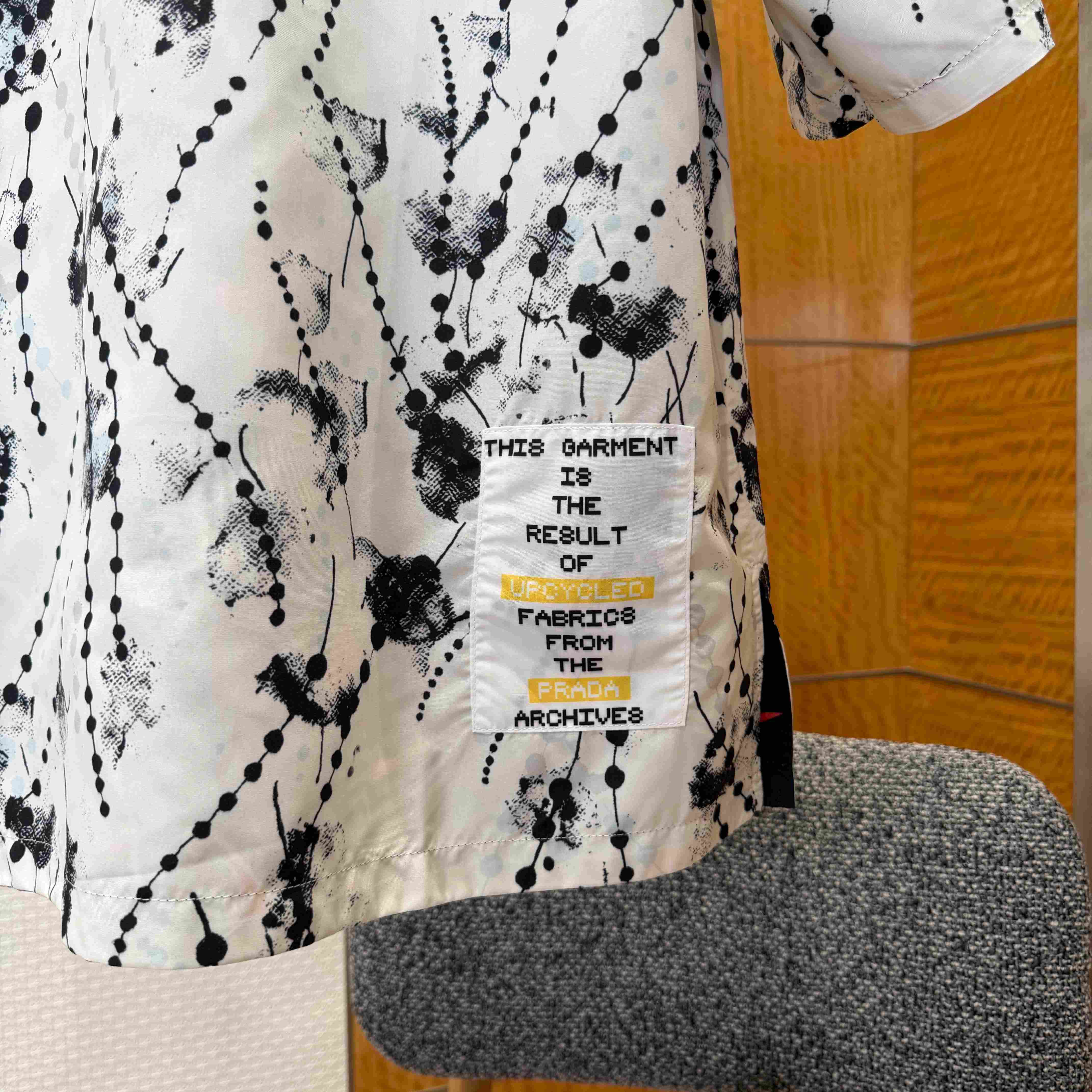 Prada Timecapsule Printed Cotton Shirt - DesignerGu