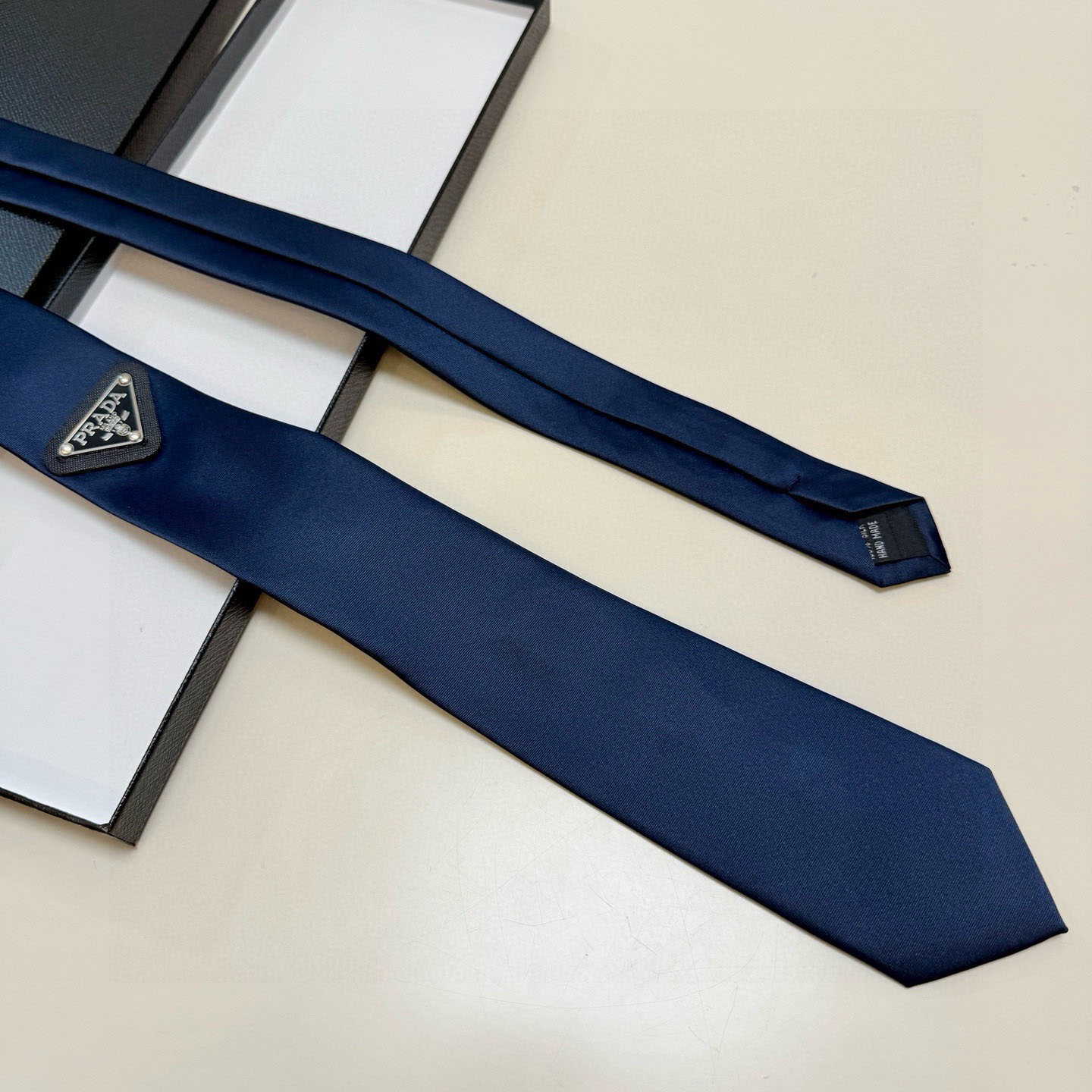 Prada Prada Logo Tie - DesignerGu