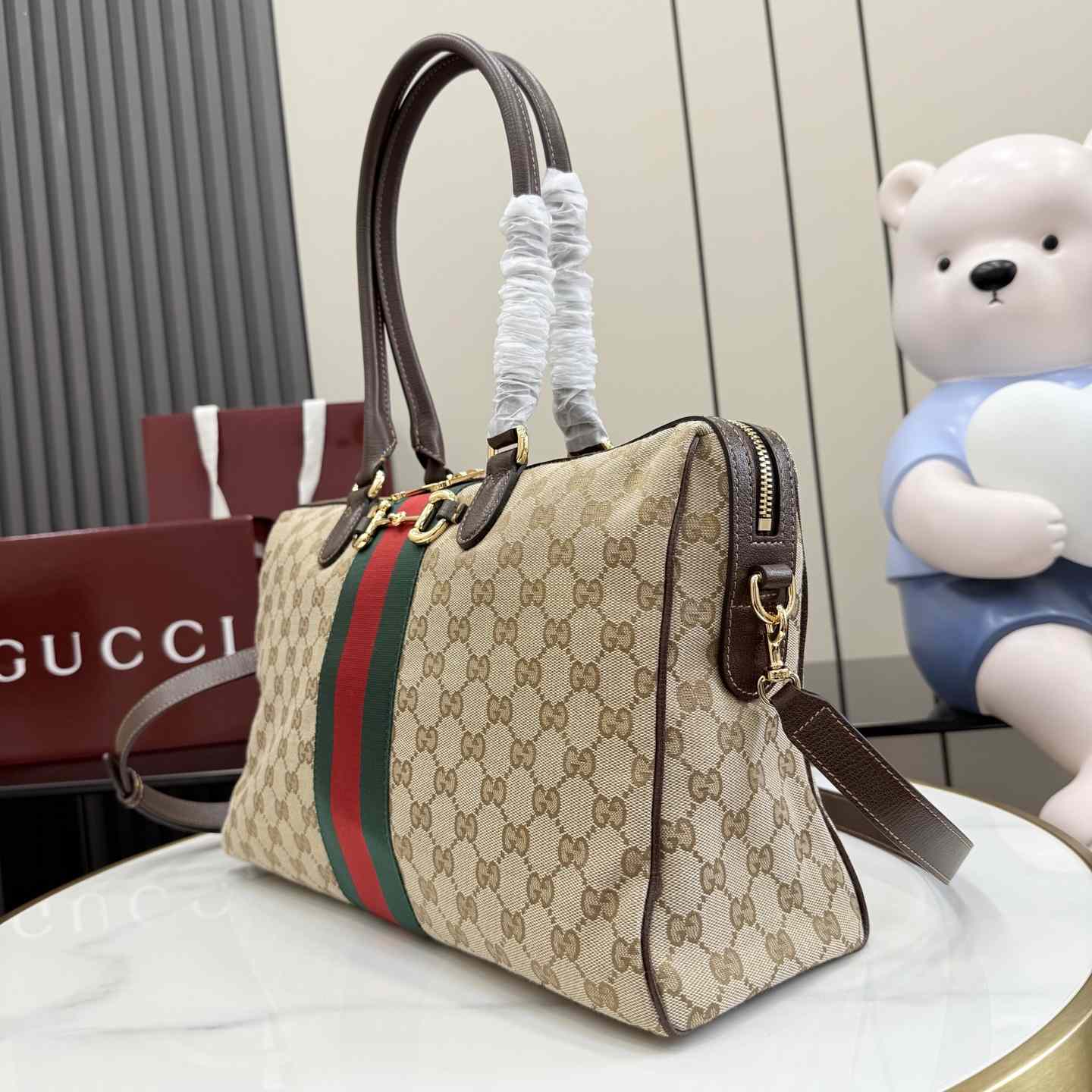 Gucci Borsetto Large Boston Bag - DesignerGu