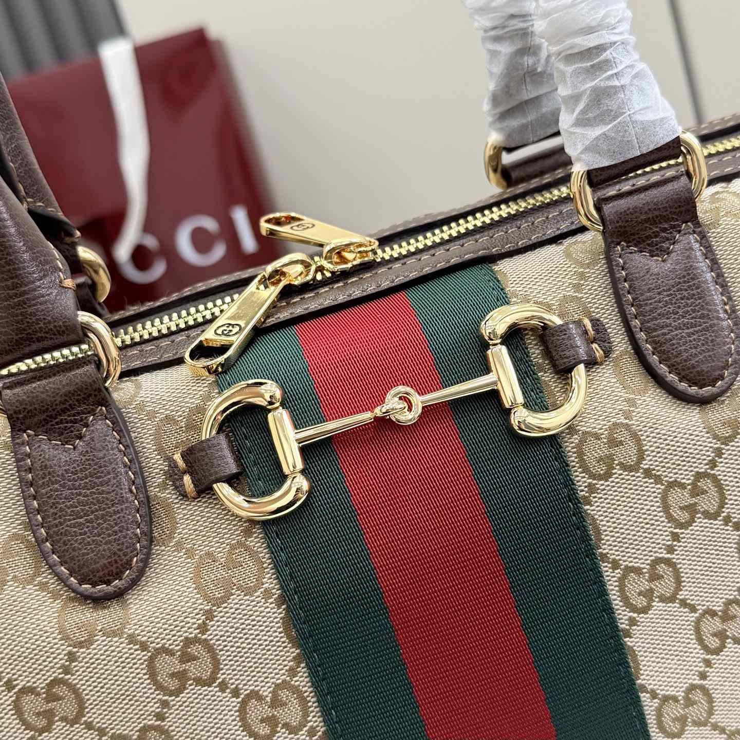 Gucci Borsetto Large Boston Bag - DesignerGu
