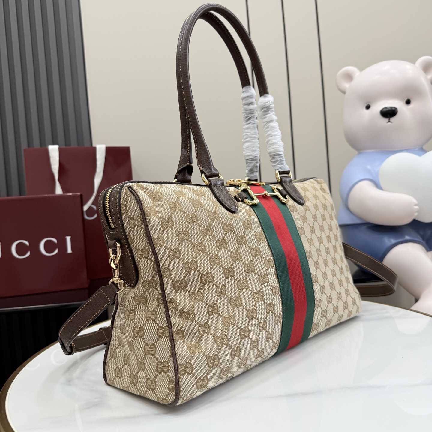Gucci Borsetto Large Boston Bag - DesignerGu