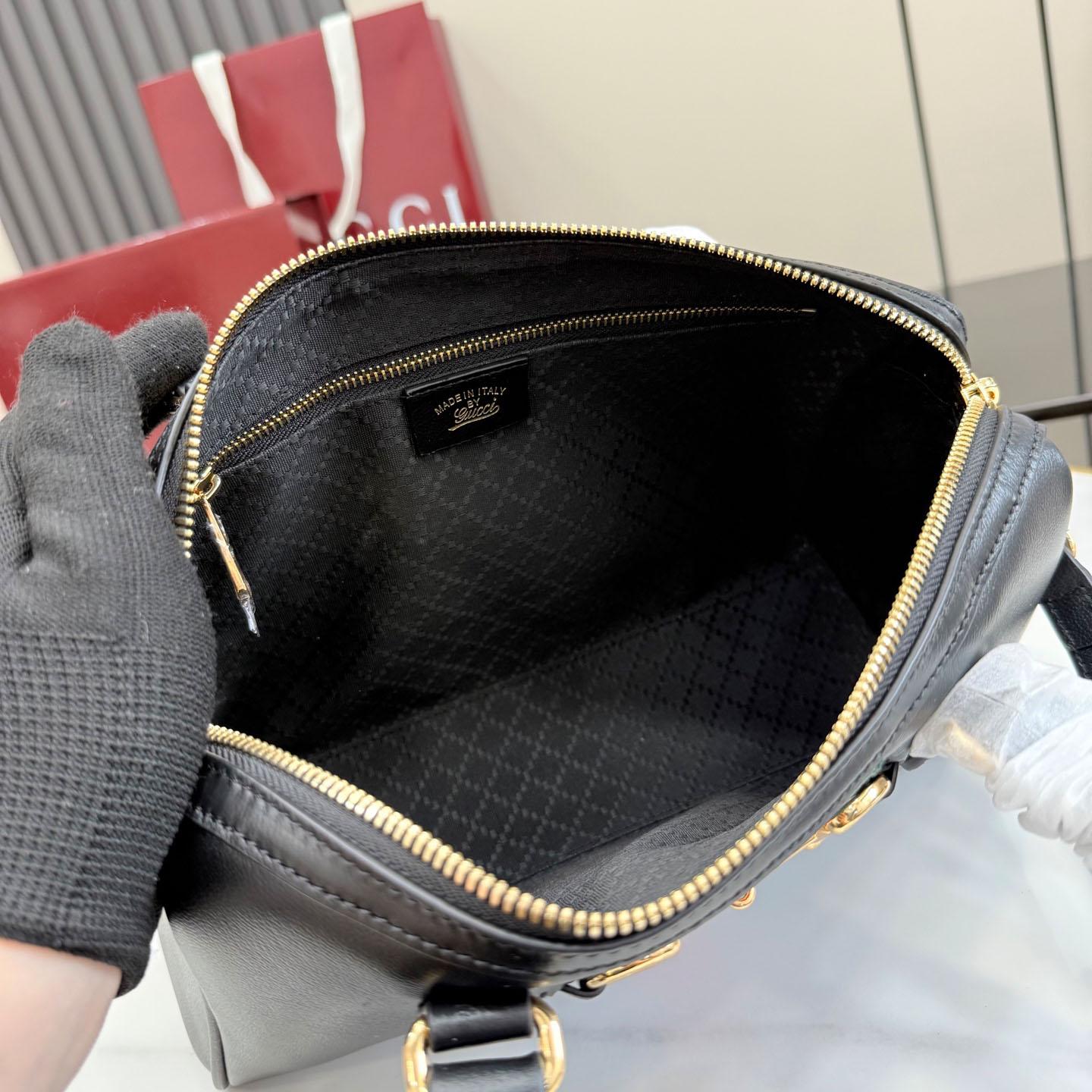 Gucci Borsetto Medium Boston Bag - DesignerGu