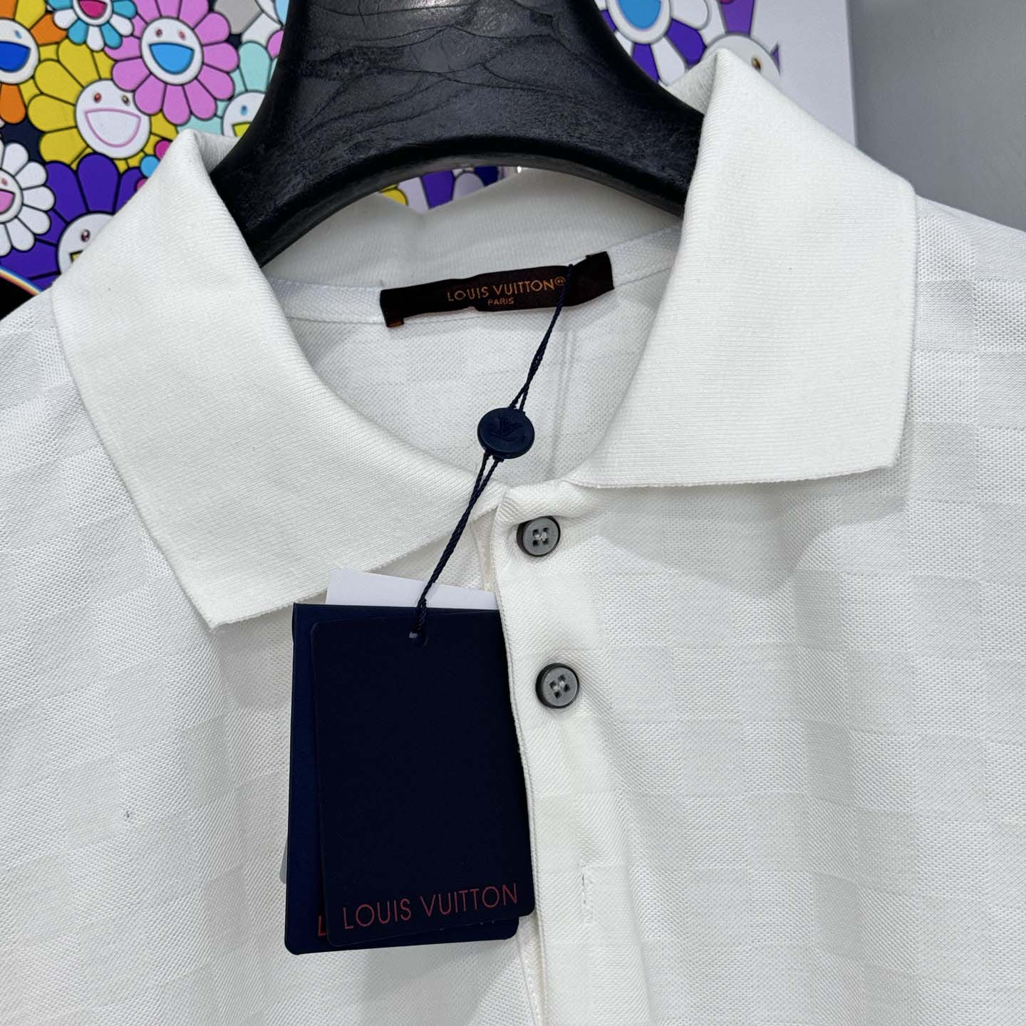 Louis Vuitton Damier Polo Shirt - DesignerGu