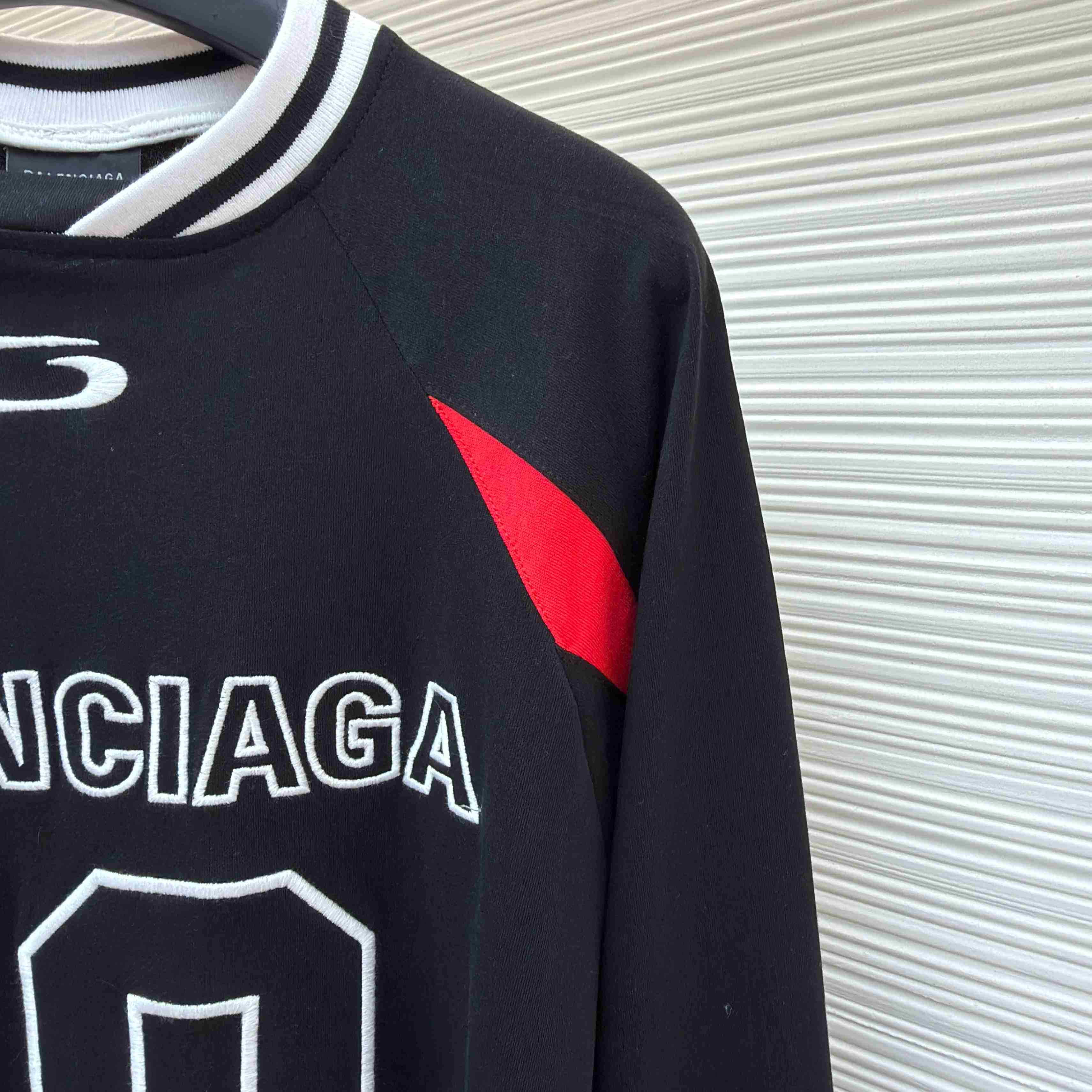 Balenciaga | Nba Collaboration Oversized Long Sleeve T-shirt In Black/Multicolor  - DesignerGu