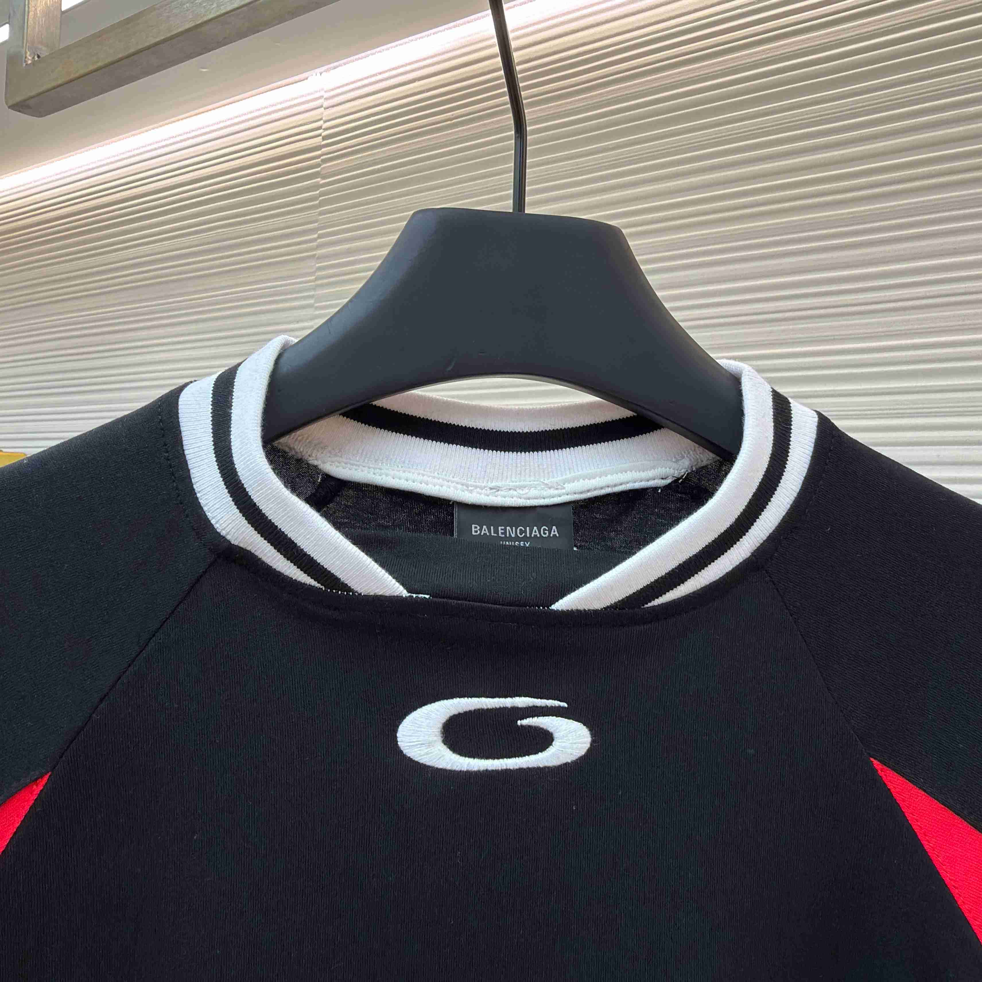 Balenciaga | Nba Collaboration Oversized Long Sleeve T-shirt In Black/Multicolor  - DesignerGu