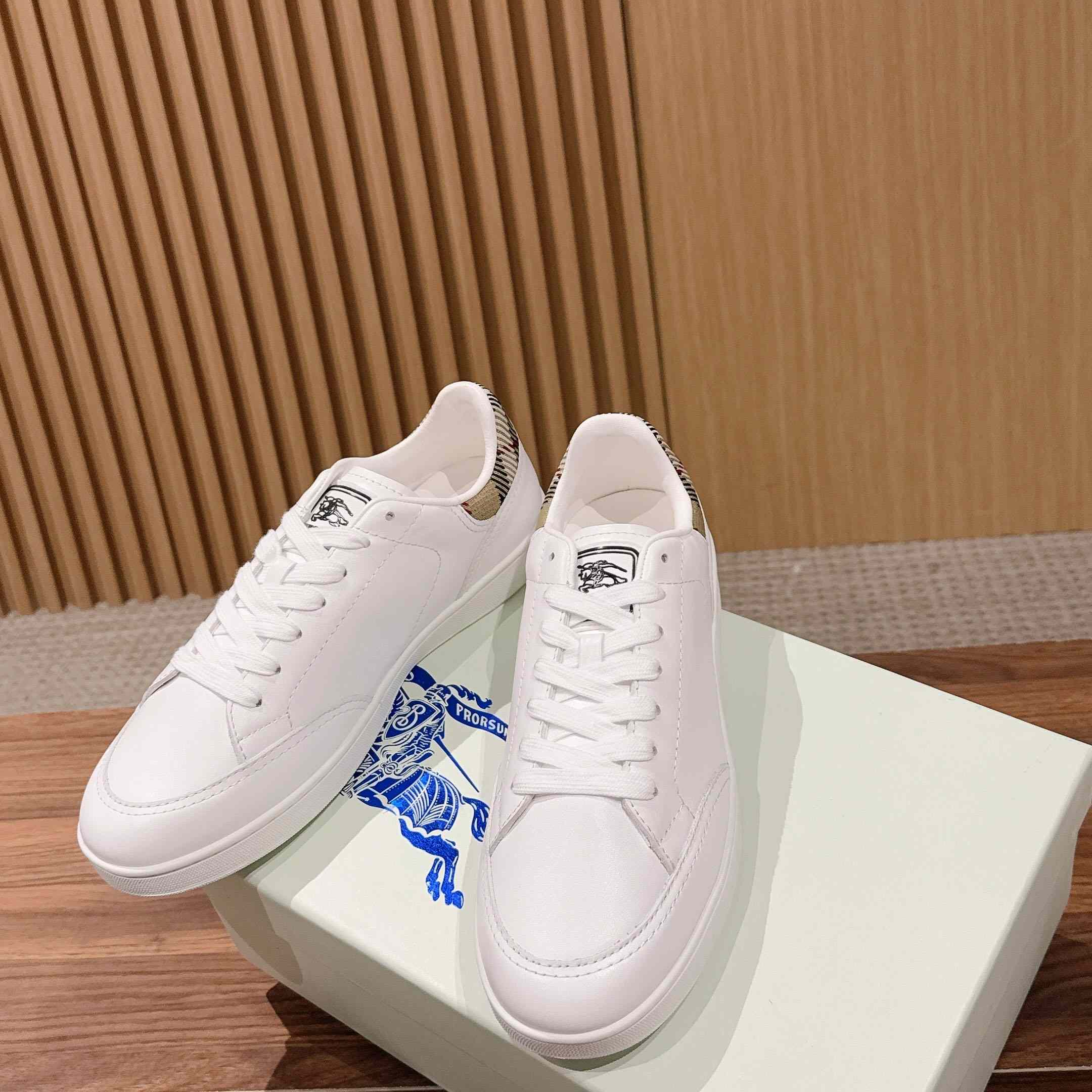 Burberry Leather Set Sneakers​ - DesignerGu