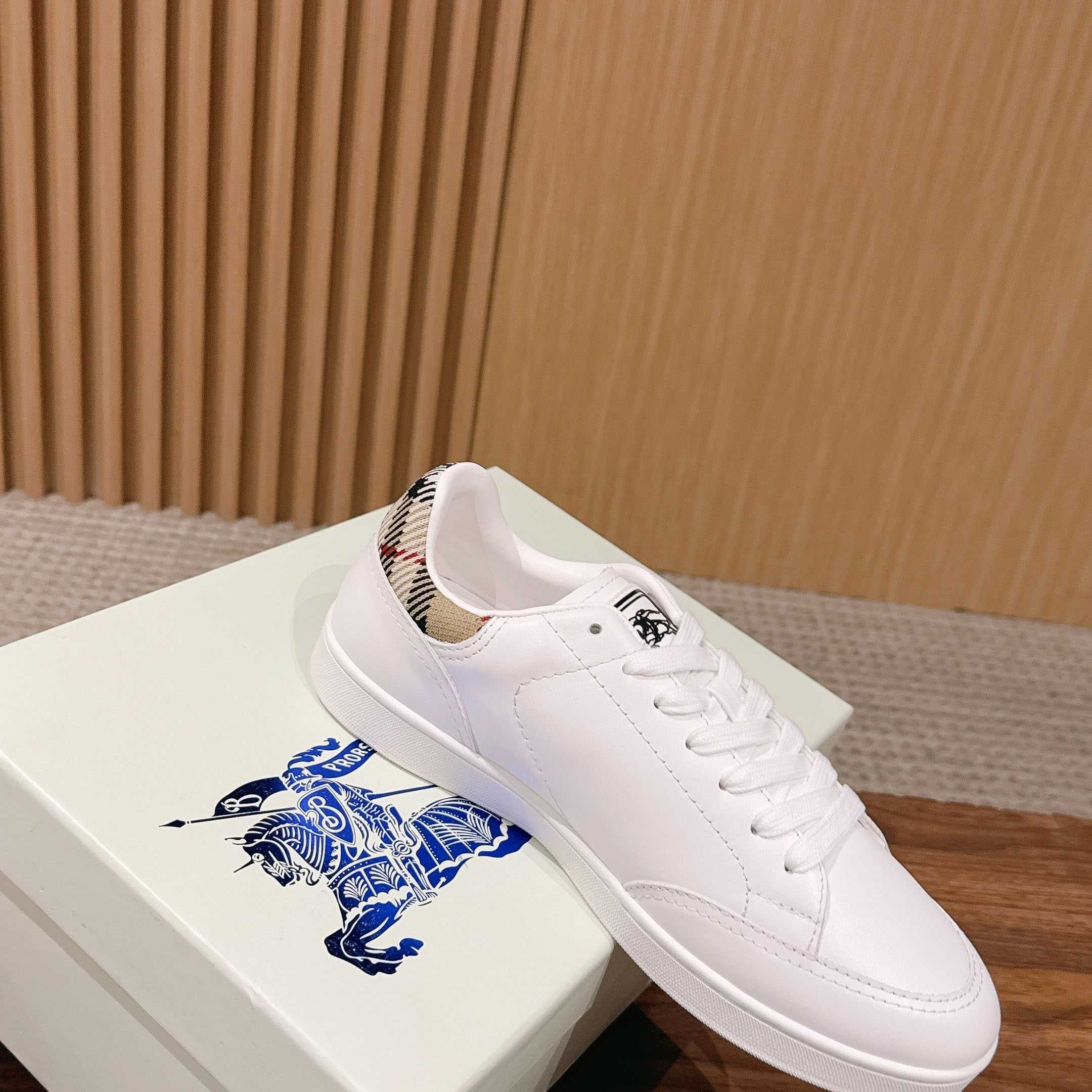 Burberry Leather Set Sneakers​ - DesignerGu