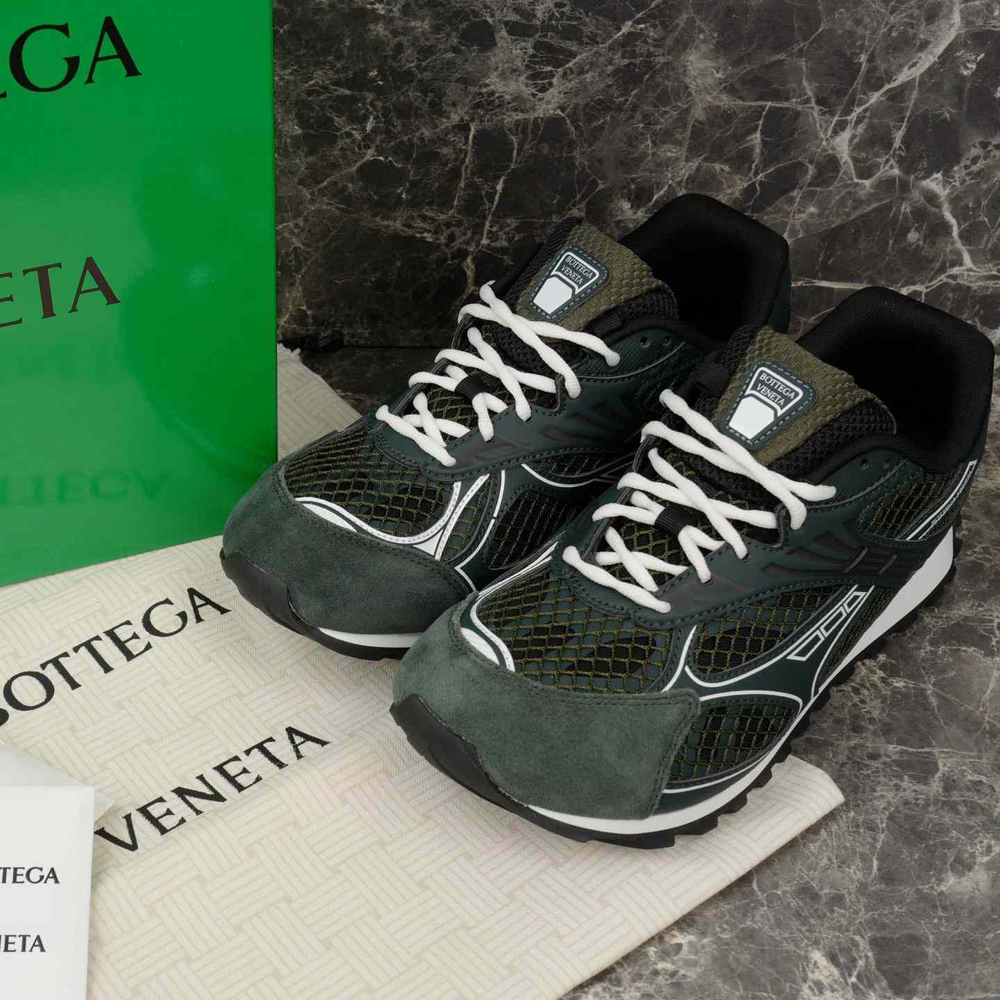 Bottega Veneta Orbit Sneaker - DesignerGu