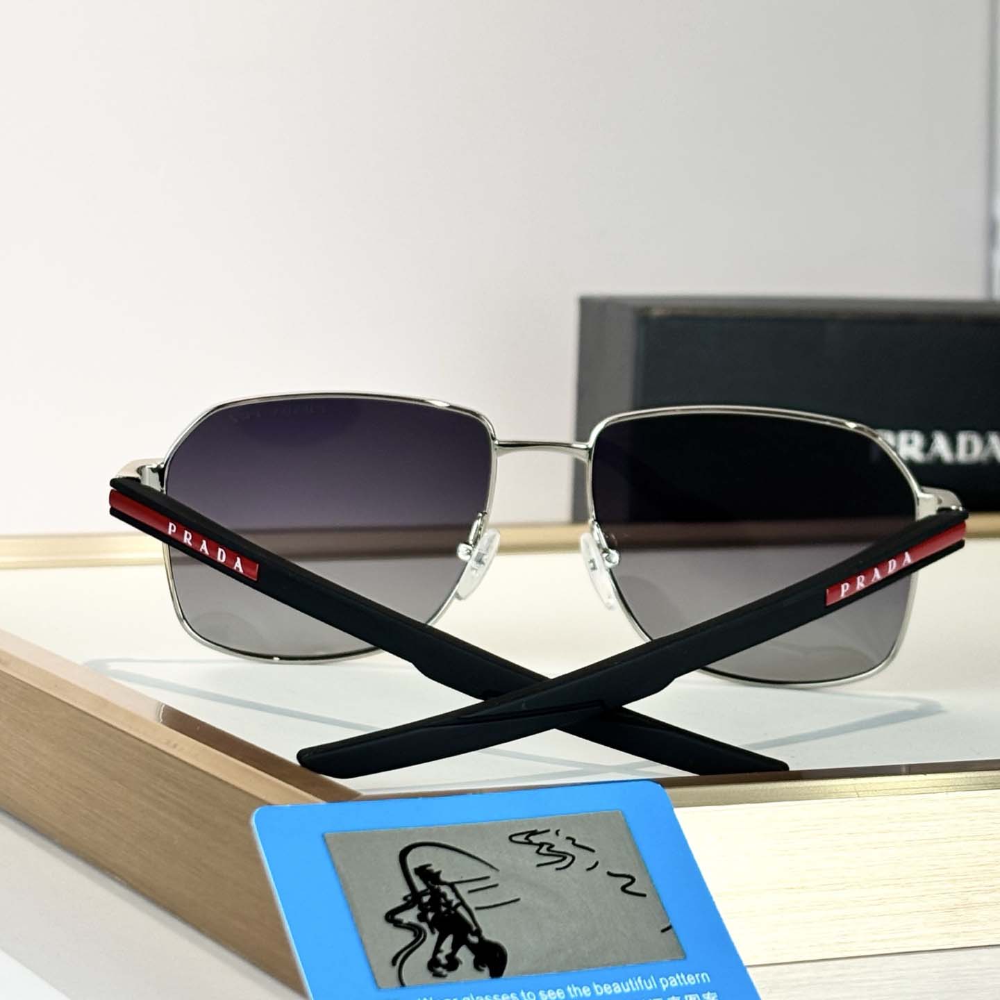 Prada Polarized  SPS 54W Sunglasses     - DesignerGu