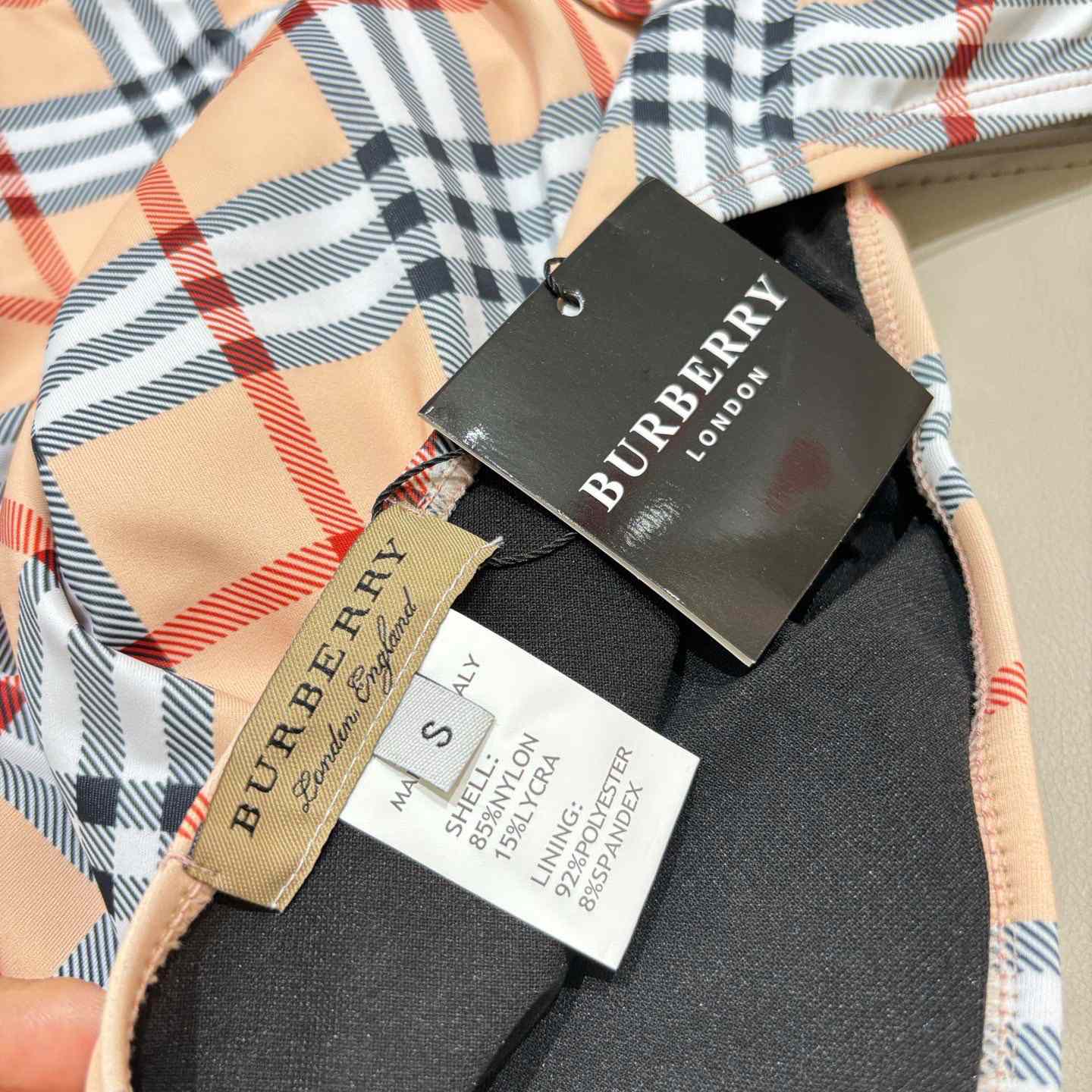 Burberry One-Piece Swimsuit - DesignerGu