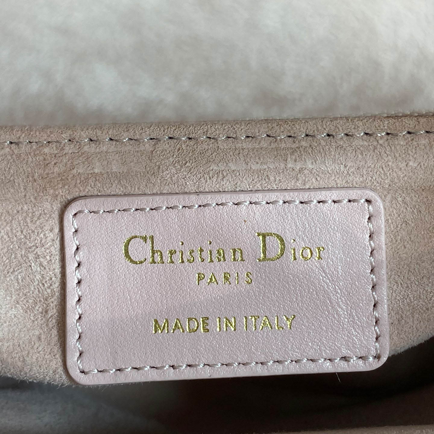 Dior Mini Lady Dior Bag With Chain - DesignerGu