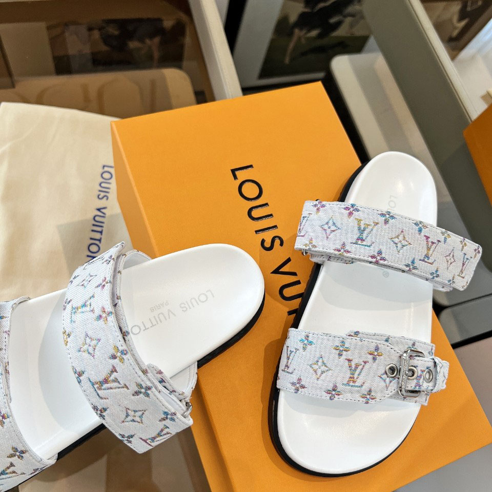 Louis Vuitton Bom Dia Flat Comfort Mule 1AIDGH - DesignerGu