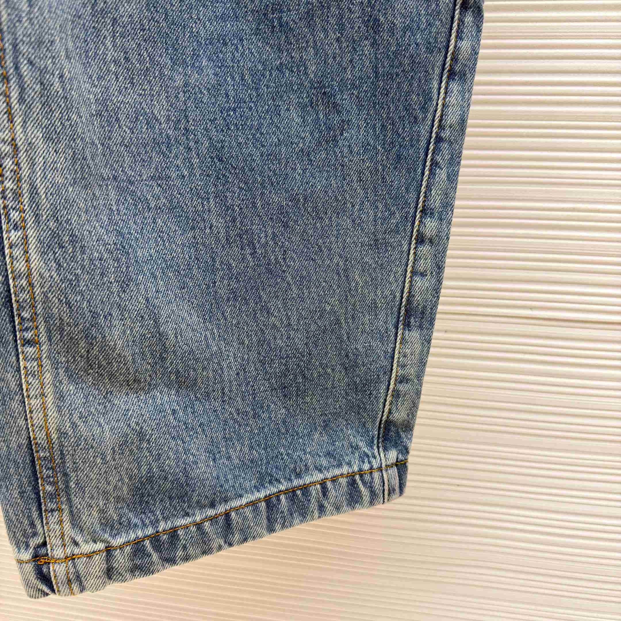 Loewe Anagram Barrel Jeans 'Washed Denim' - DesignerGu