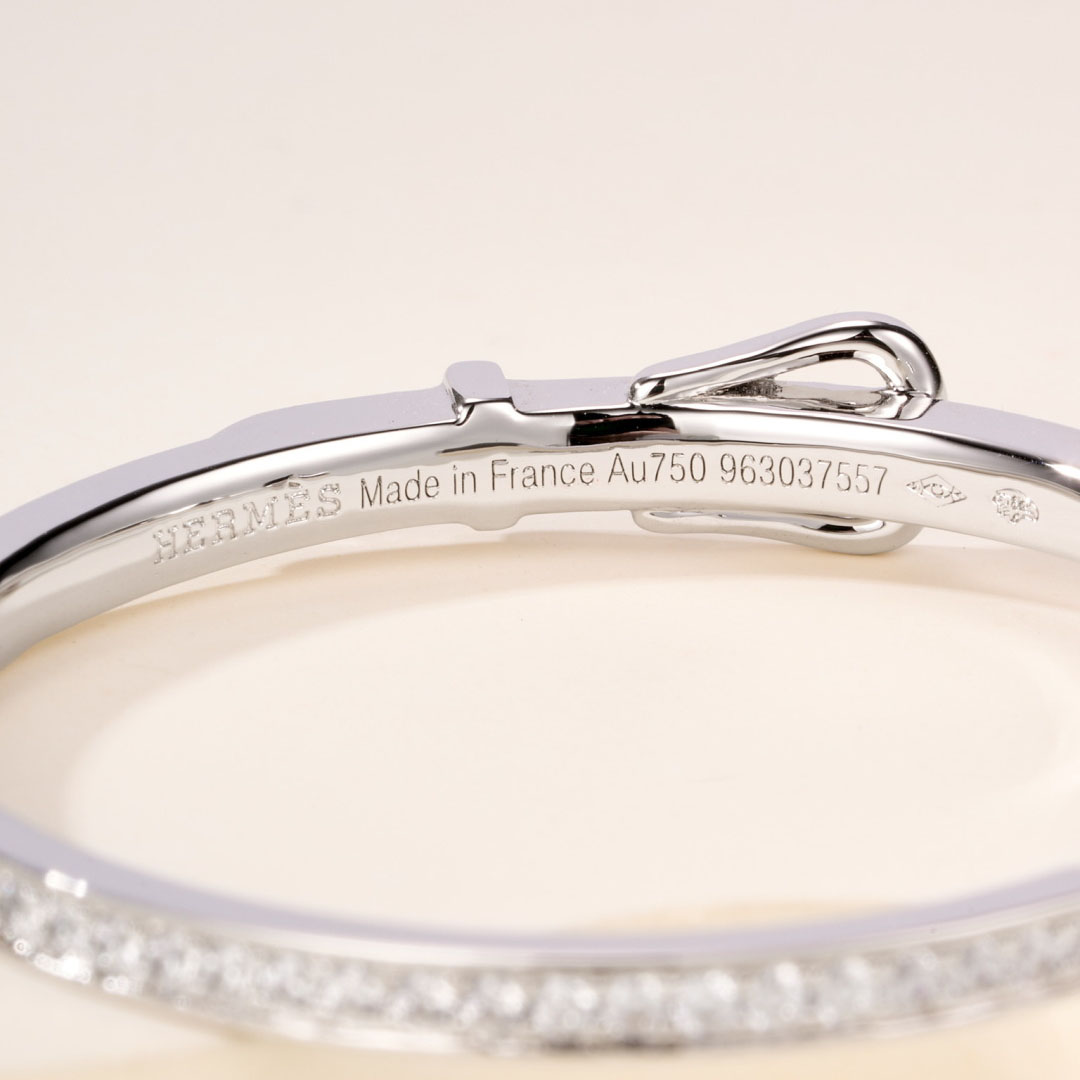 Hermes Etriviere Dangle Earrings, Large Model - DesignerGu