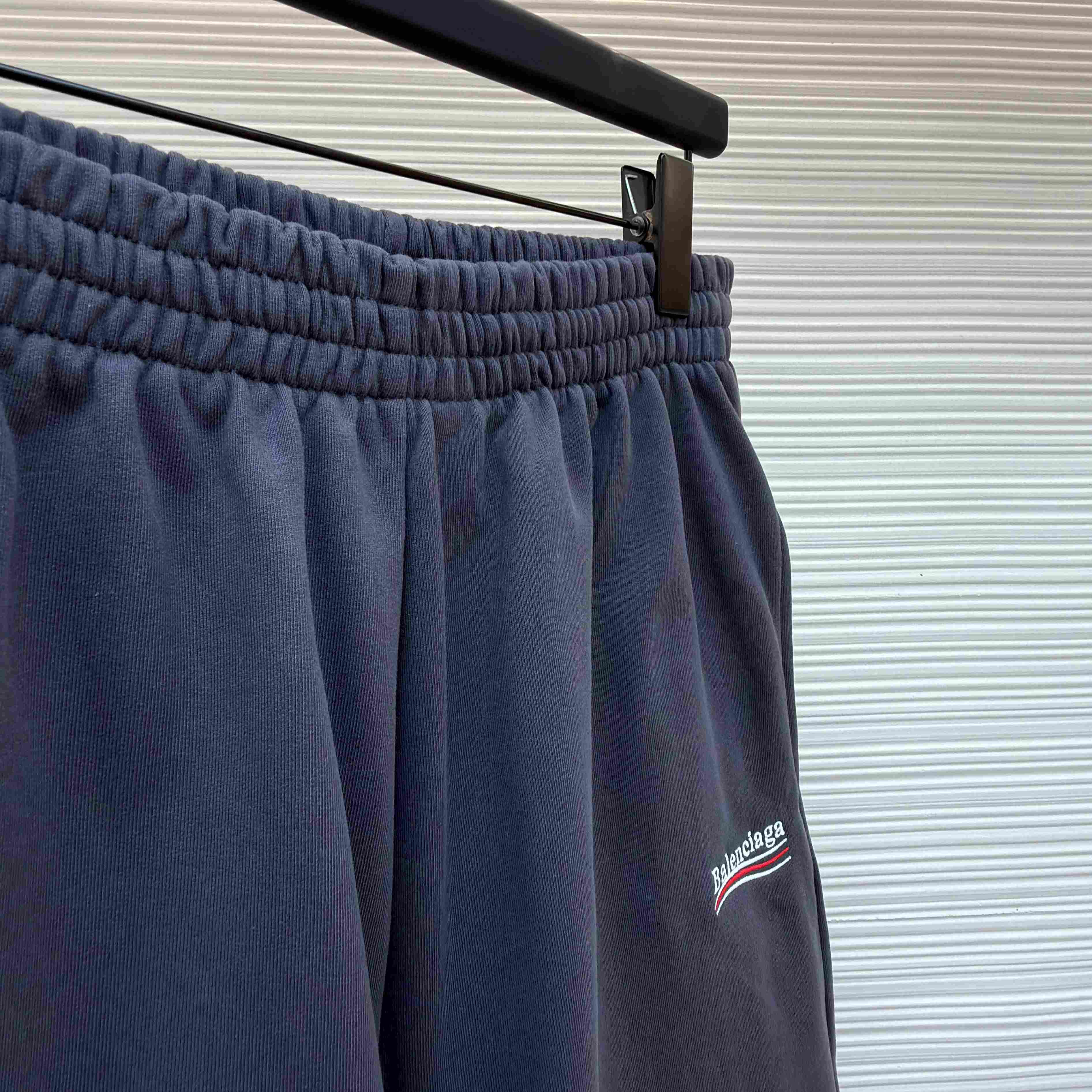 Balenciaga Sweatshorts 'Dark Grey/White' - DesignerGu