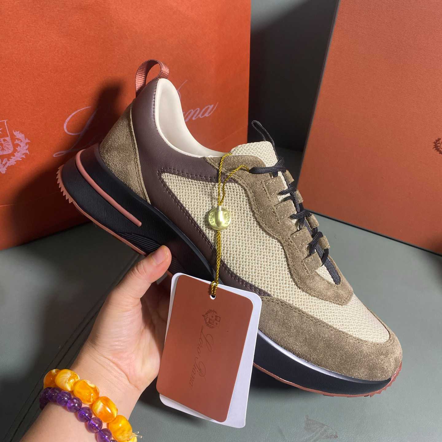 Loro Piana Week End Walk Sneaker - DesignerGu