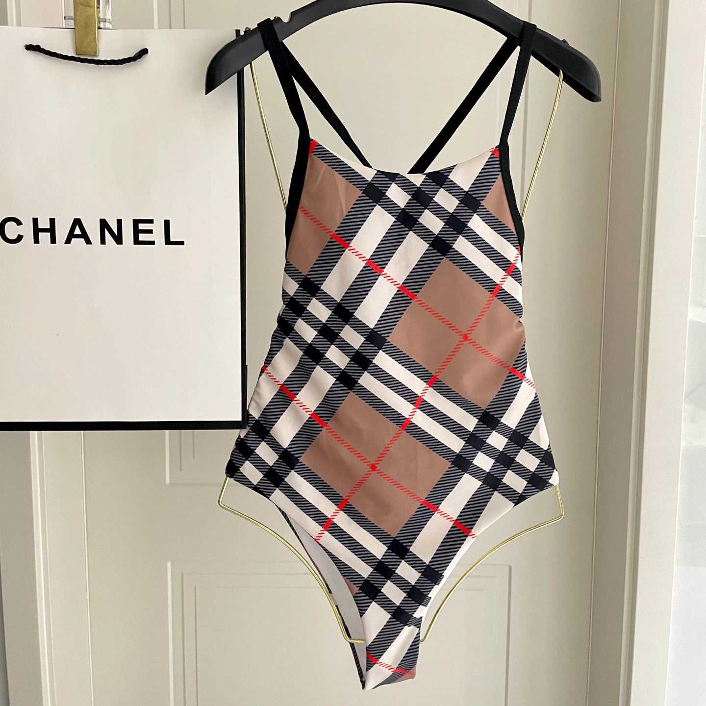Burberry One-Piece Swimsuit - DesignerGu
