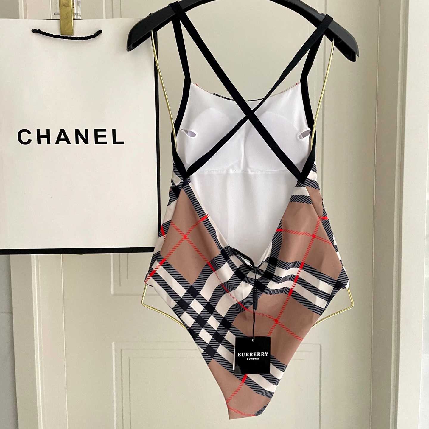 Burberry One-Piece Swimsuit - DesignerGu