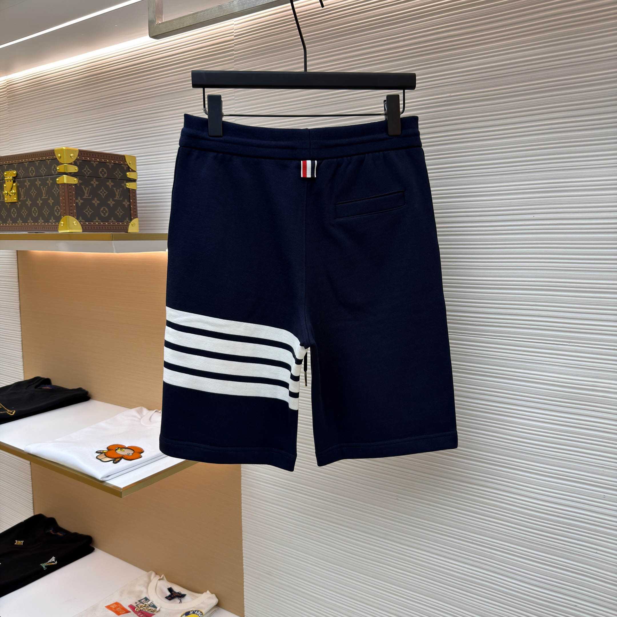 Thom Browne Classic Loopback 4-Bar Sweat Shorts - DesignerGu