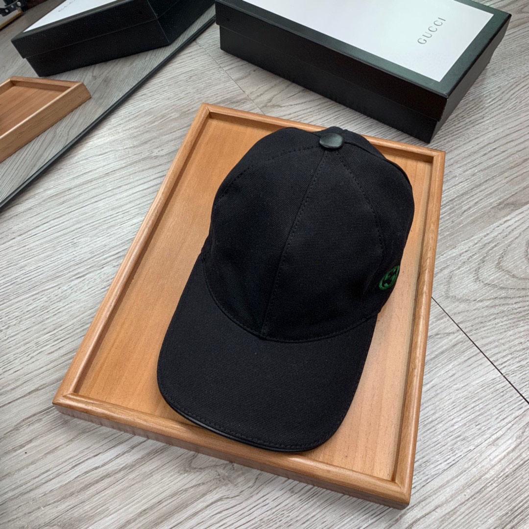 Gucci GG Baseball Hat In Black - DesignerGu