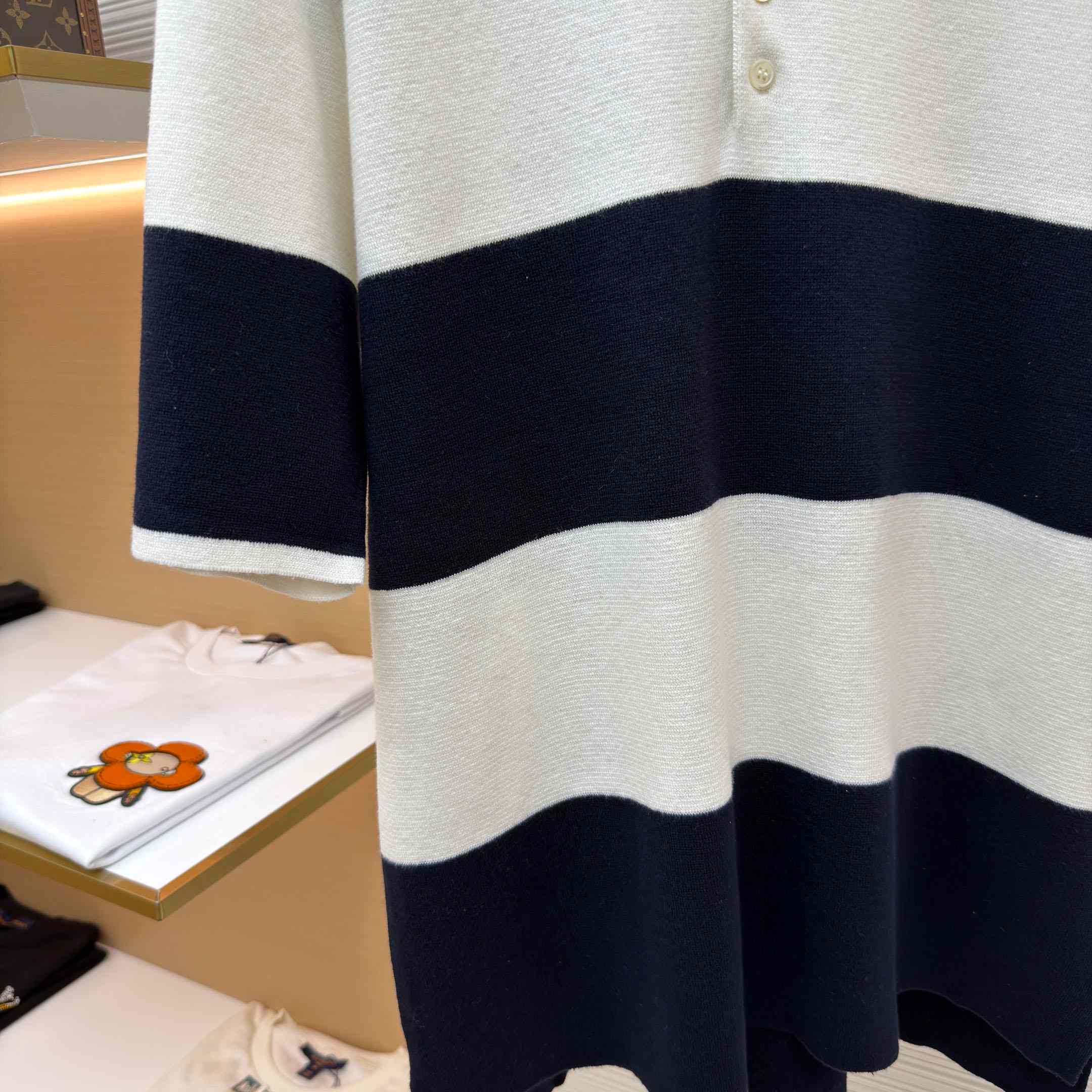 Thom Browne Striped Polo Shirt - DesignerGu