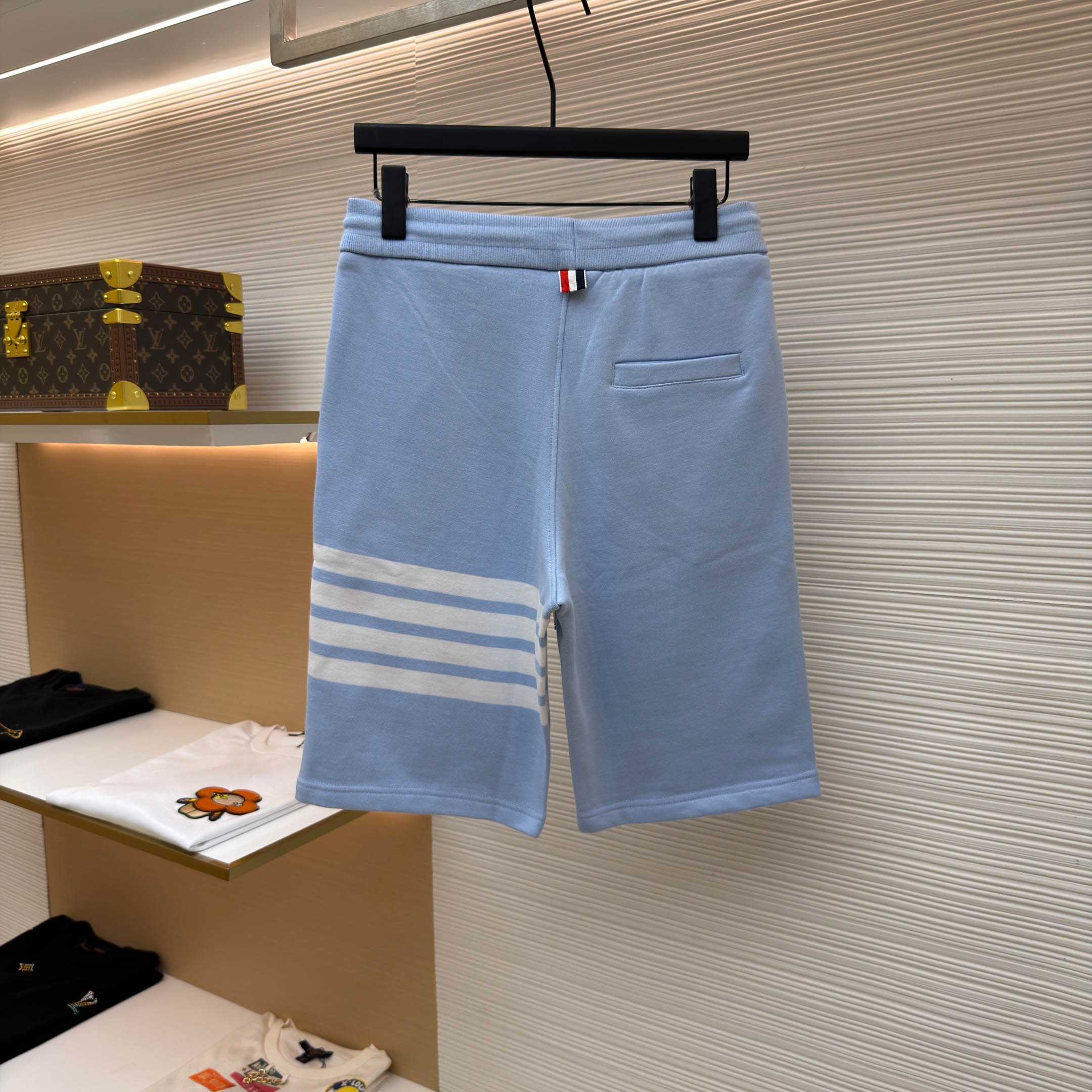 Thom Browne Classic Loopback 4-Bar Sweat Shorts - DesignerGu