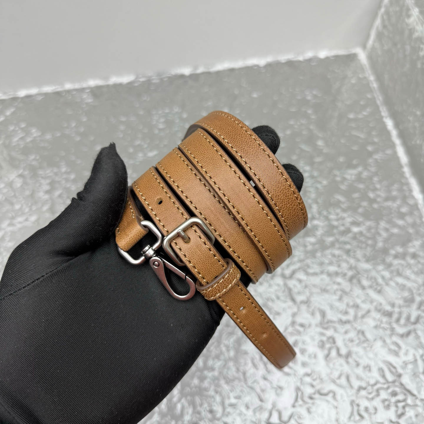 Miu Miu Vivant Nappa Leather Bag - DesignerGu