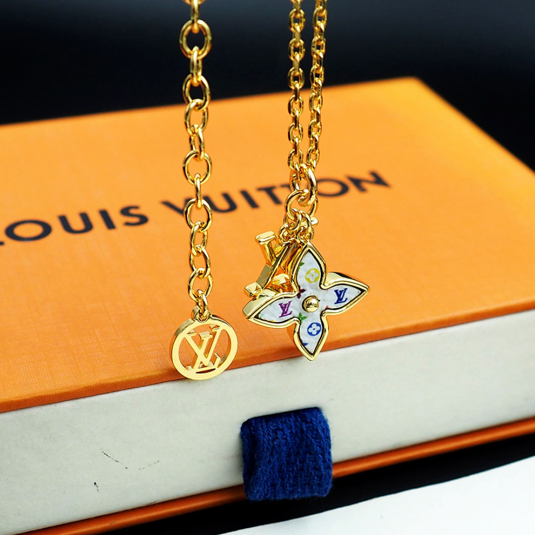 Louis Vuitton LV x TM Monogram Multicolor Necklace M03737 - DesignerGu