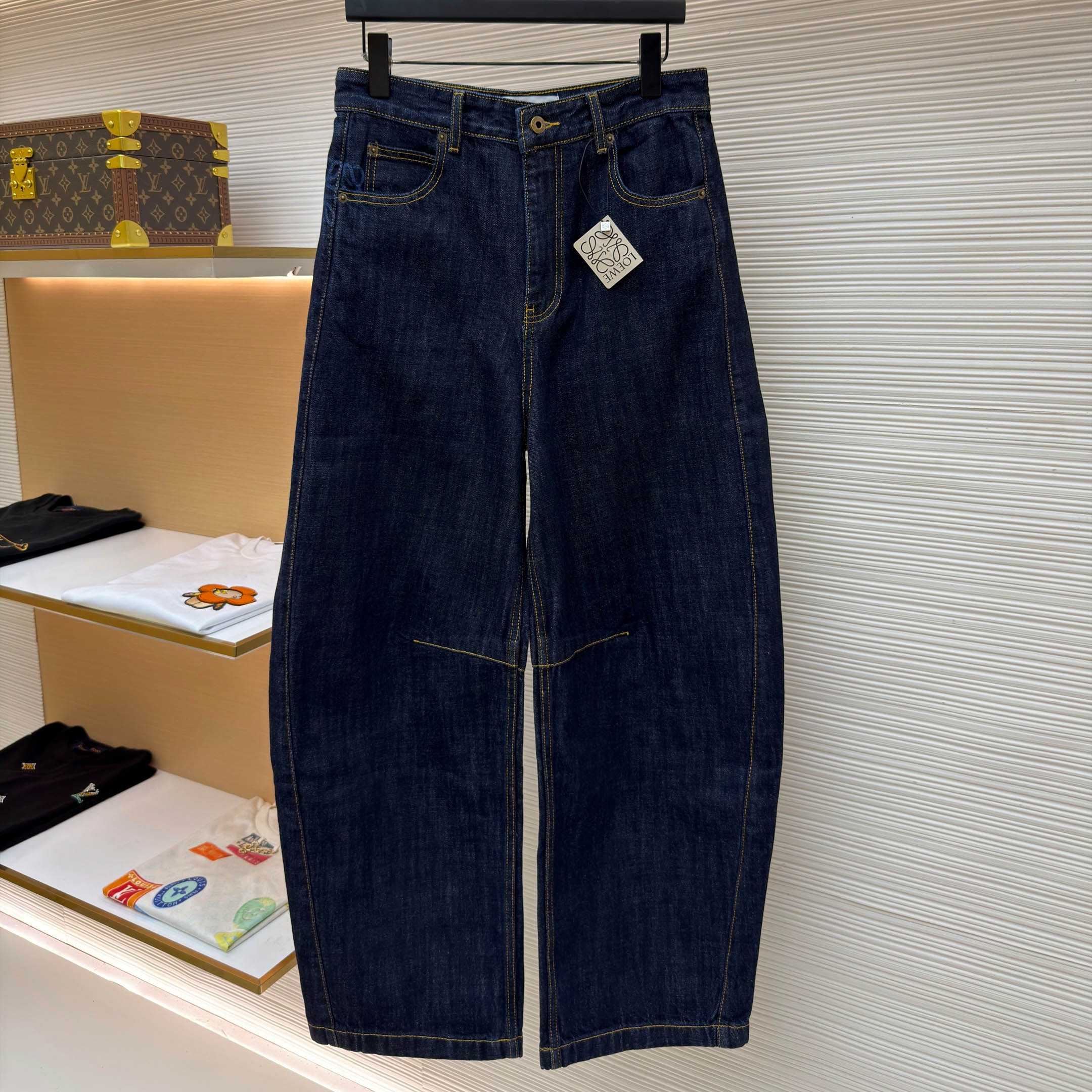 Loewe Anagram Barrel Jeans  - DesignerGu