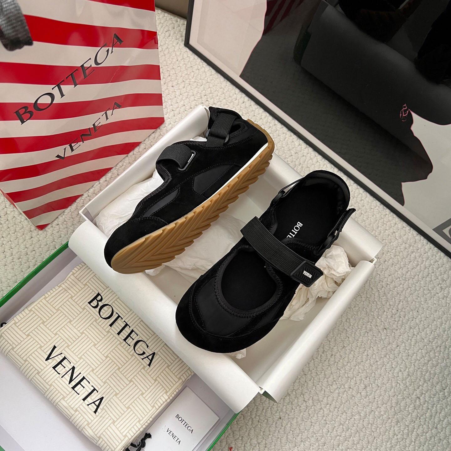 Bottega Veneta Orbit Flash Mary-Jane Sneaker - DesignerGu