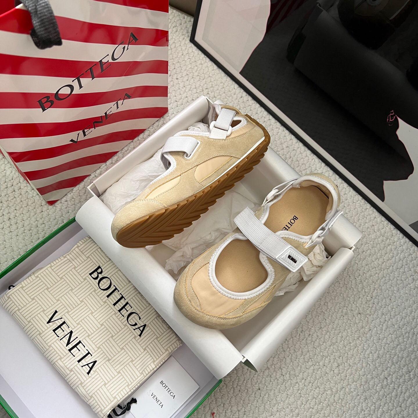Bottega Veneta Orbit Flash Mary-Jane Sneaker - DesignerGu