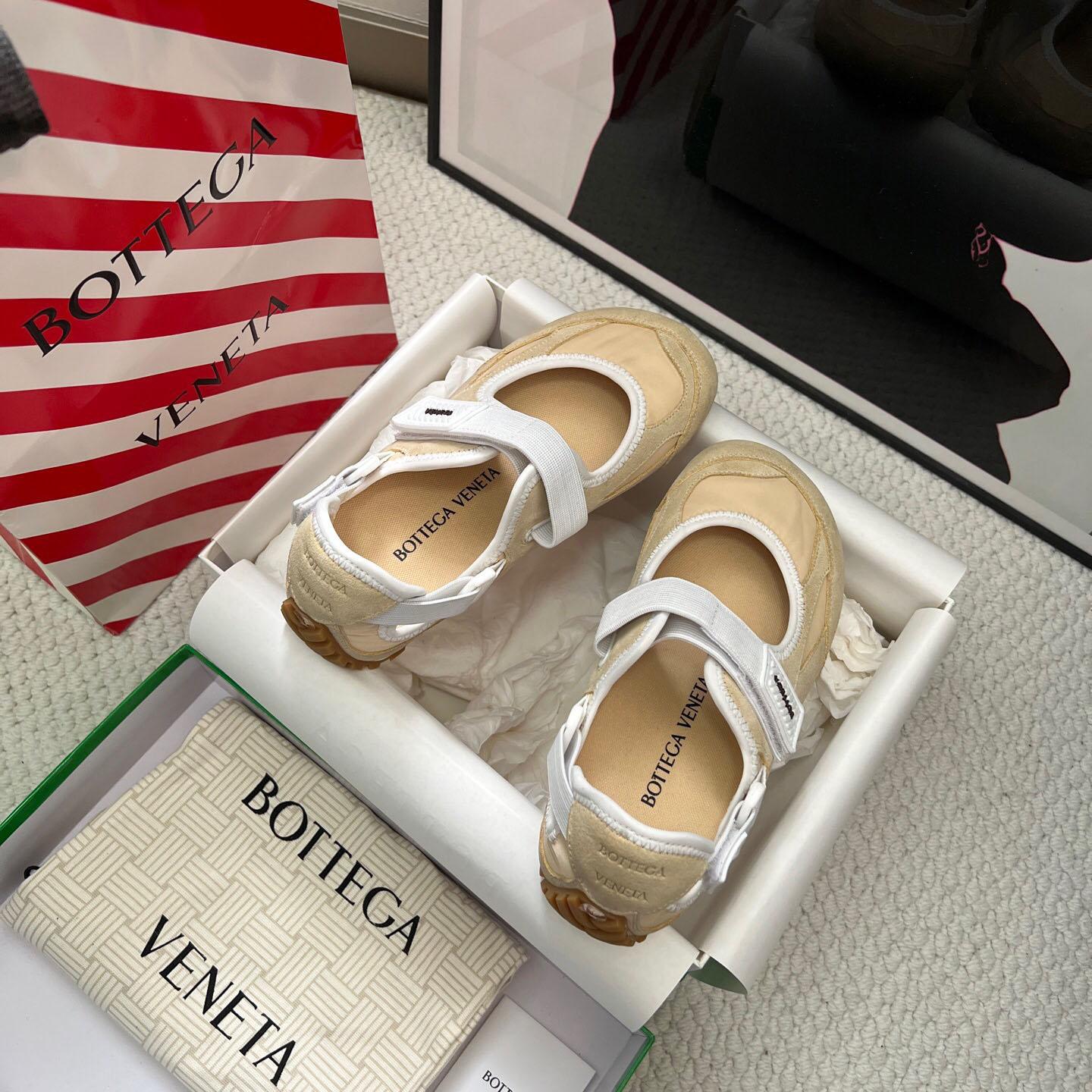 Bottega Veneta Orbit Flash Mary-Jane Sneaker - DesignerGu