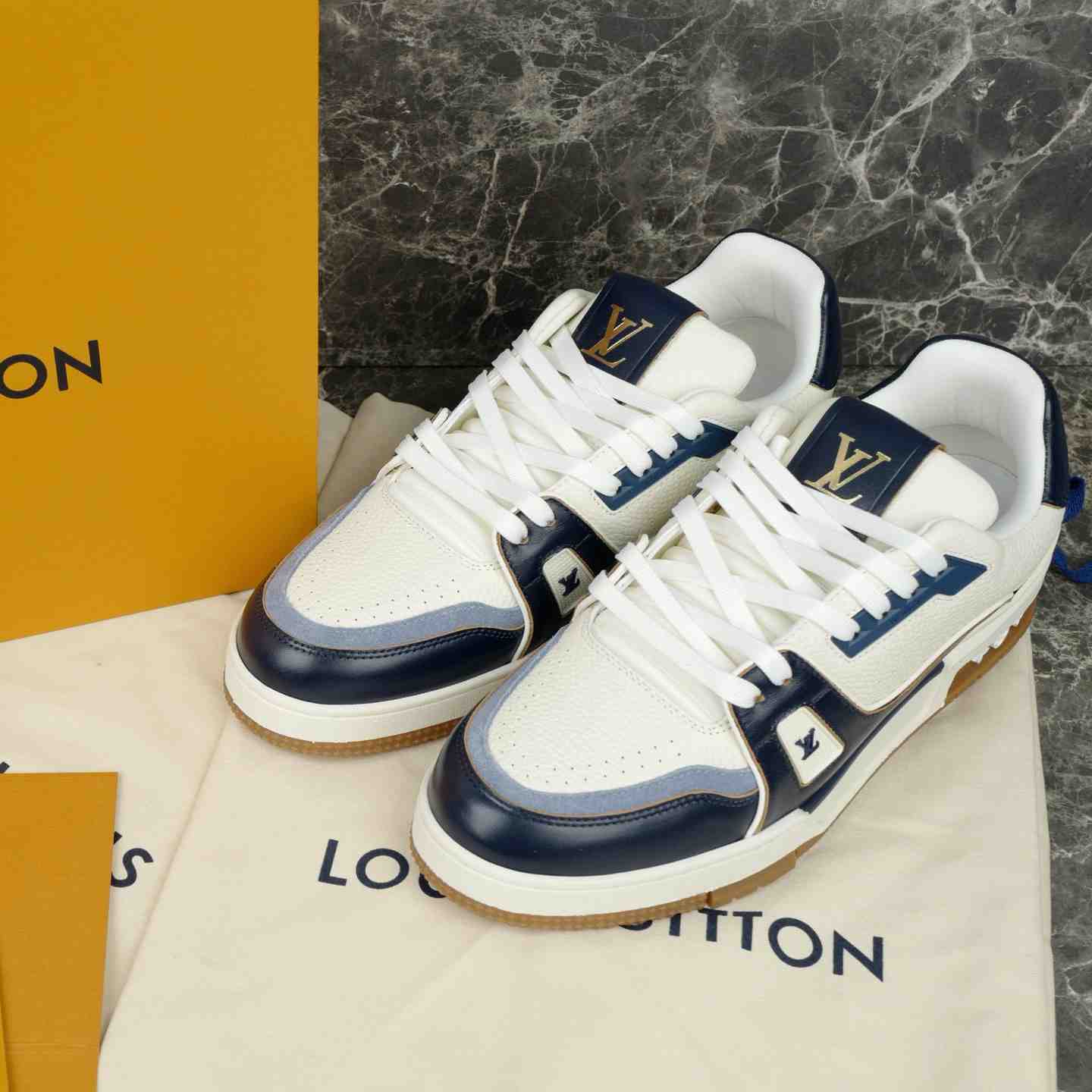 Louis Vuitton LV Trainer Sneaker 1AKB96 - DesignerGu