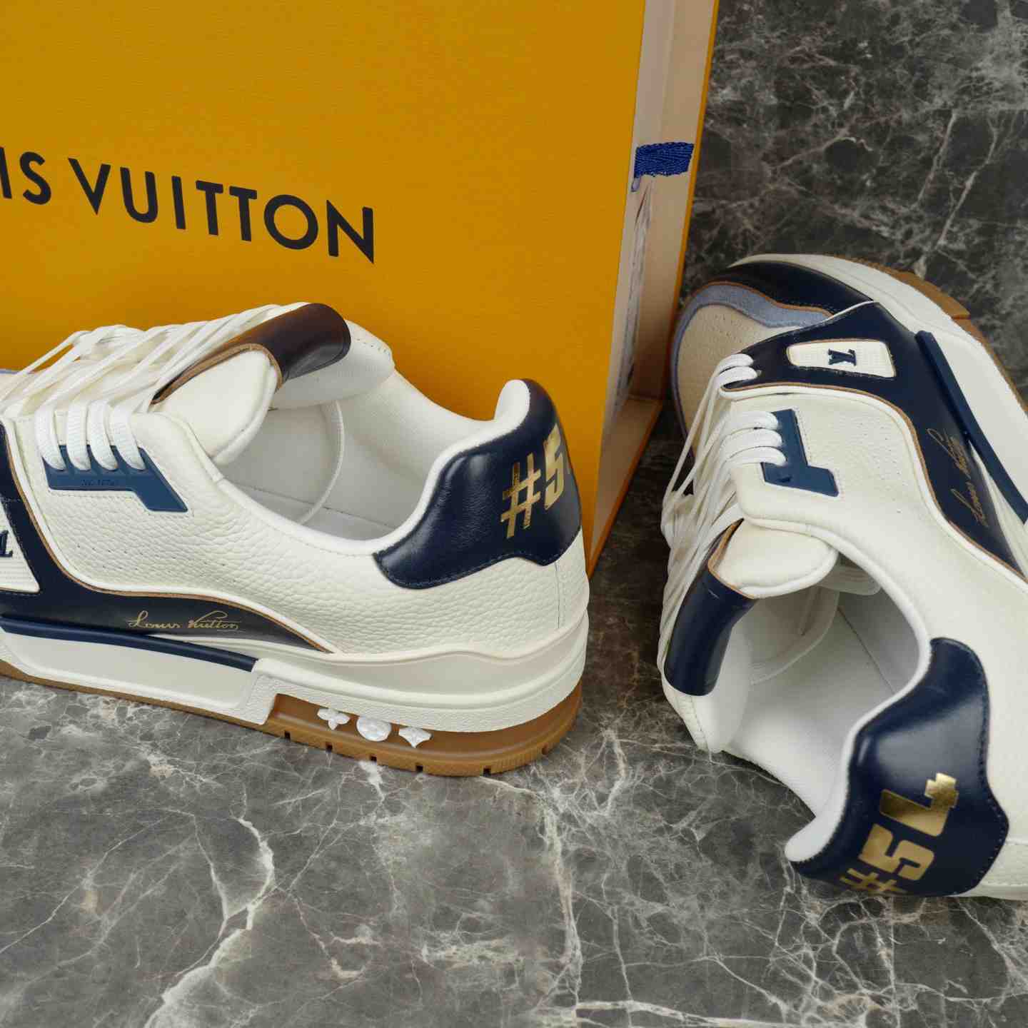 Louis Vuitton LV Trainer Sneaker 1AKB96 - DesignerGu